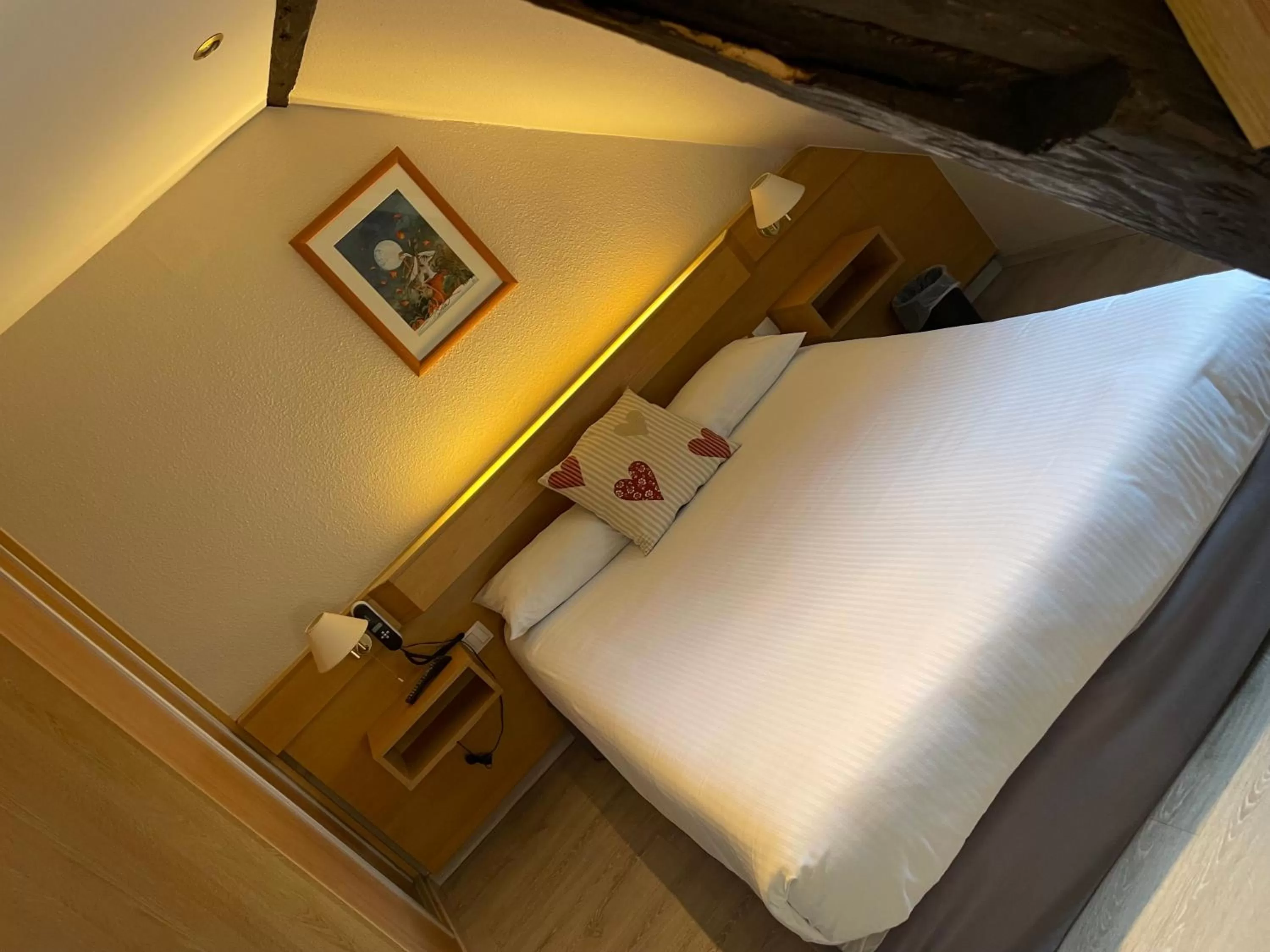 Bed in Hôtel Sainte Odile