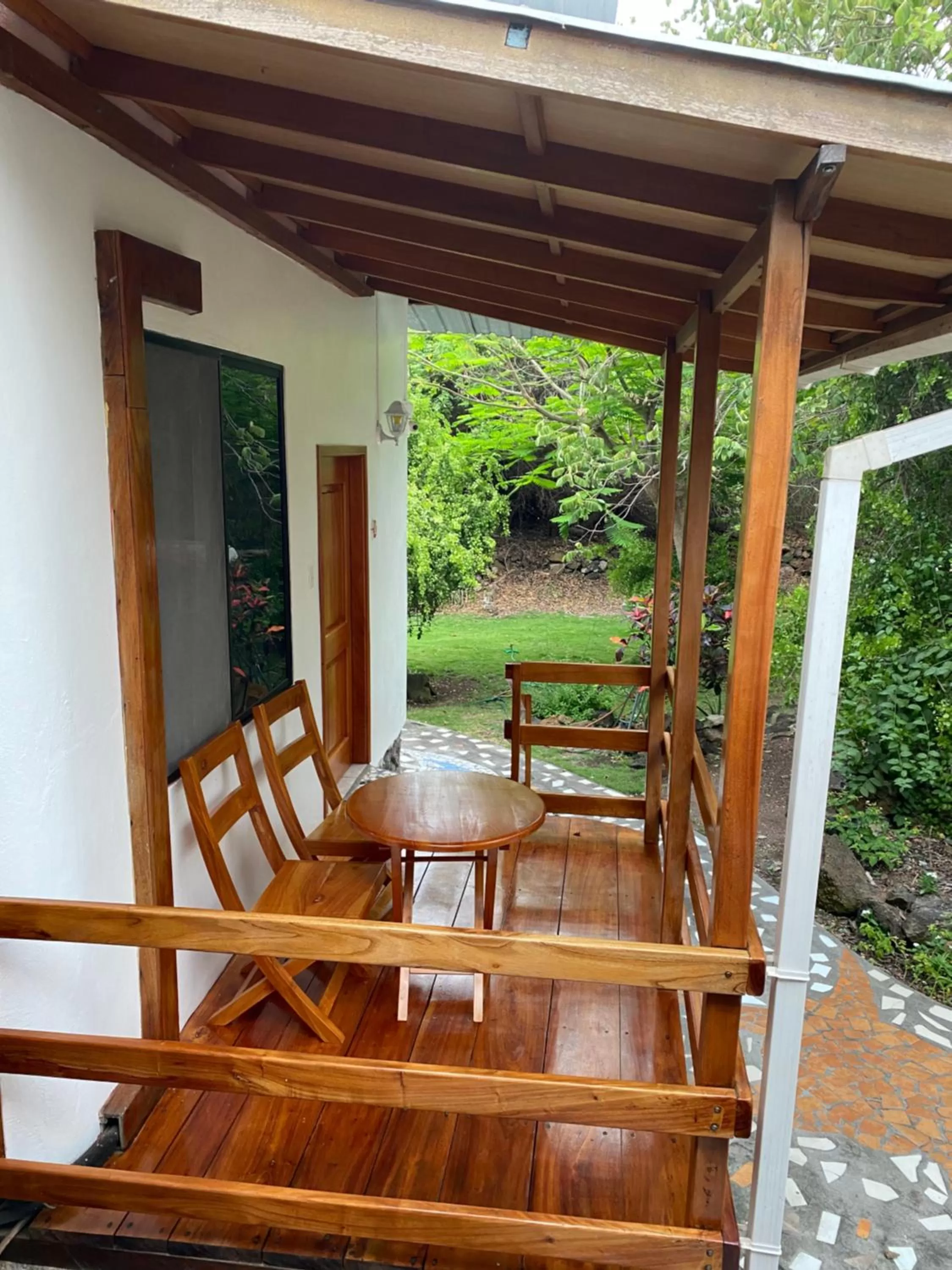 Balcony/Terrace in La Peregrina Galapagos B&B