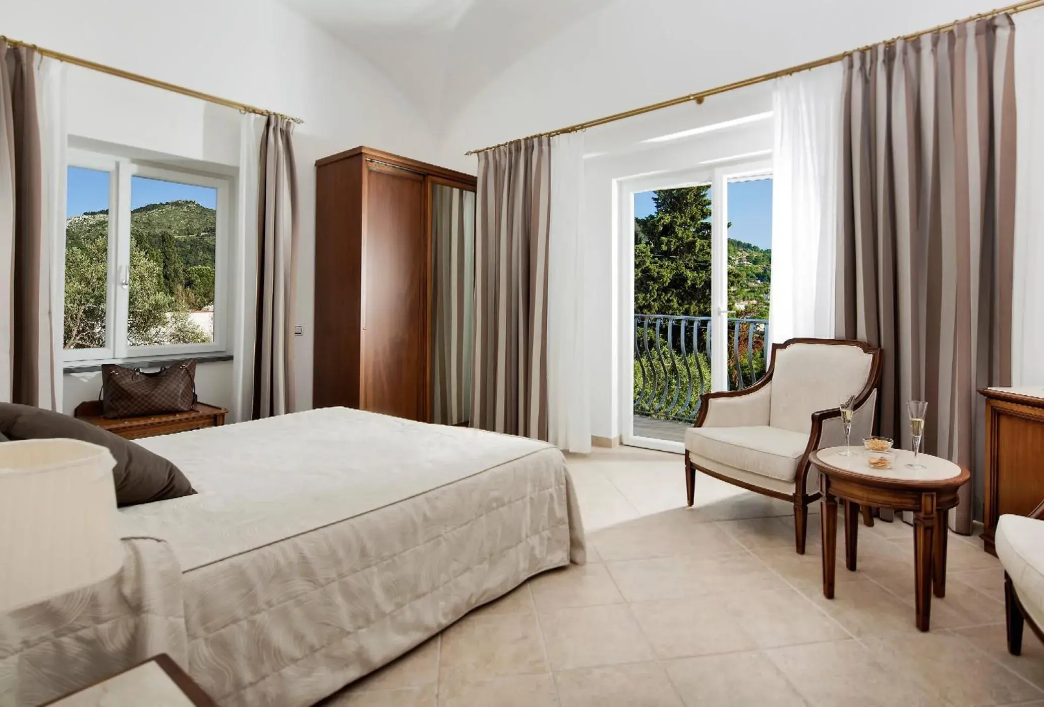 Bed in Hotel Villa Ceselle