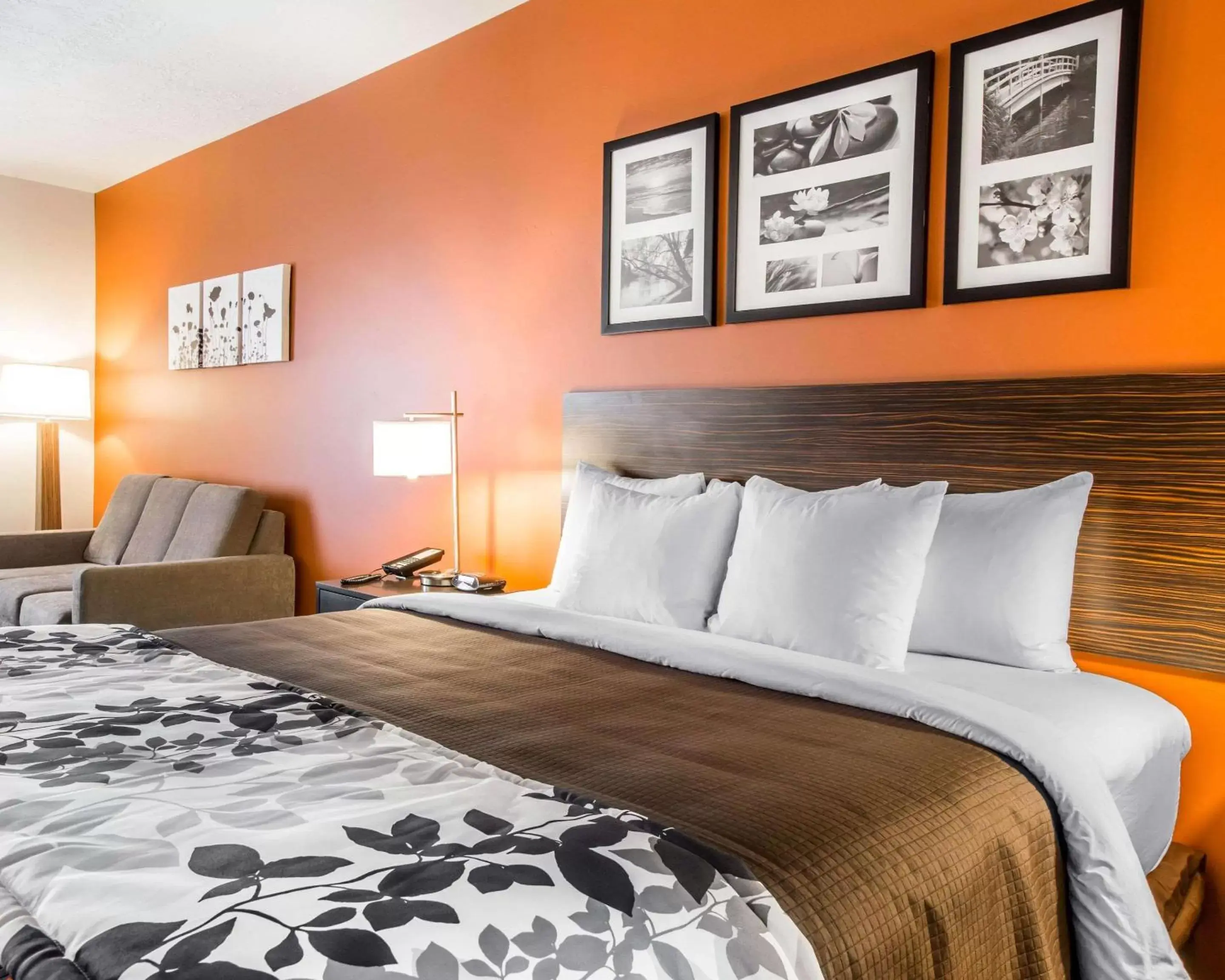 Bedroom, Bed in Sleep Inn & Suites Page at Lake Powell
