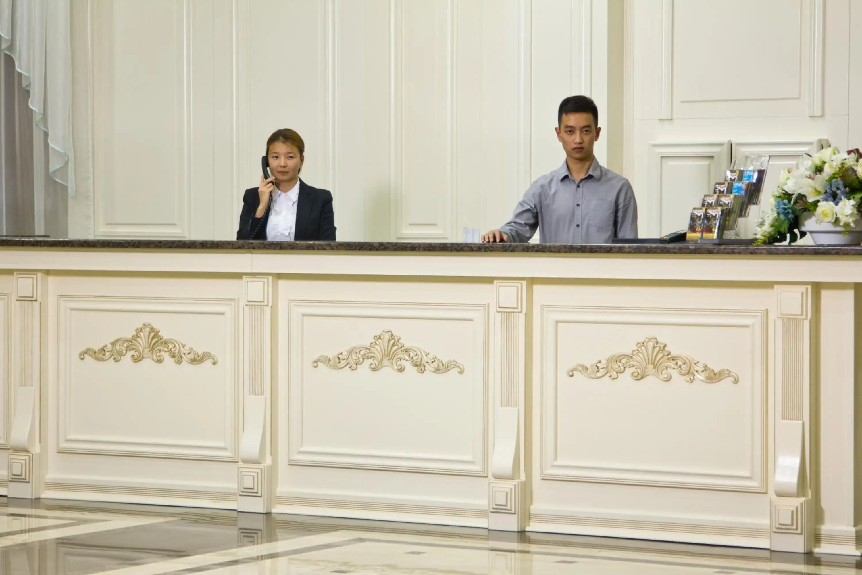 Lobby or reception, Lobby/Reception in Plaza Hotel Bishkek