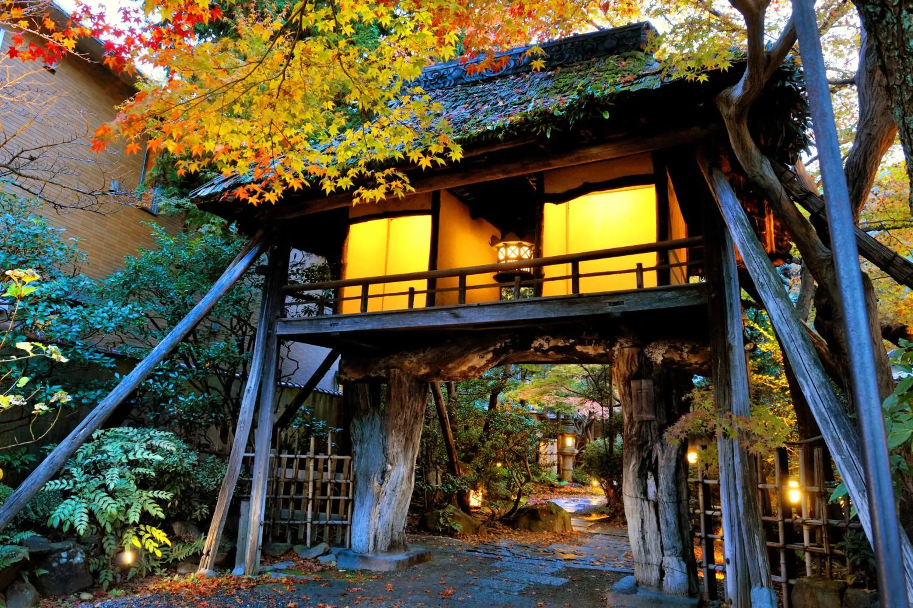 Facade/entrance, Property Building in Heihachi Tea House Inn