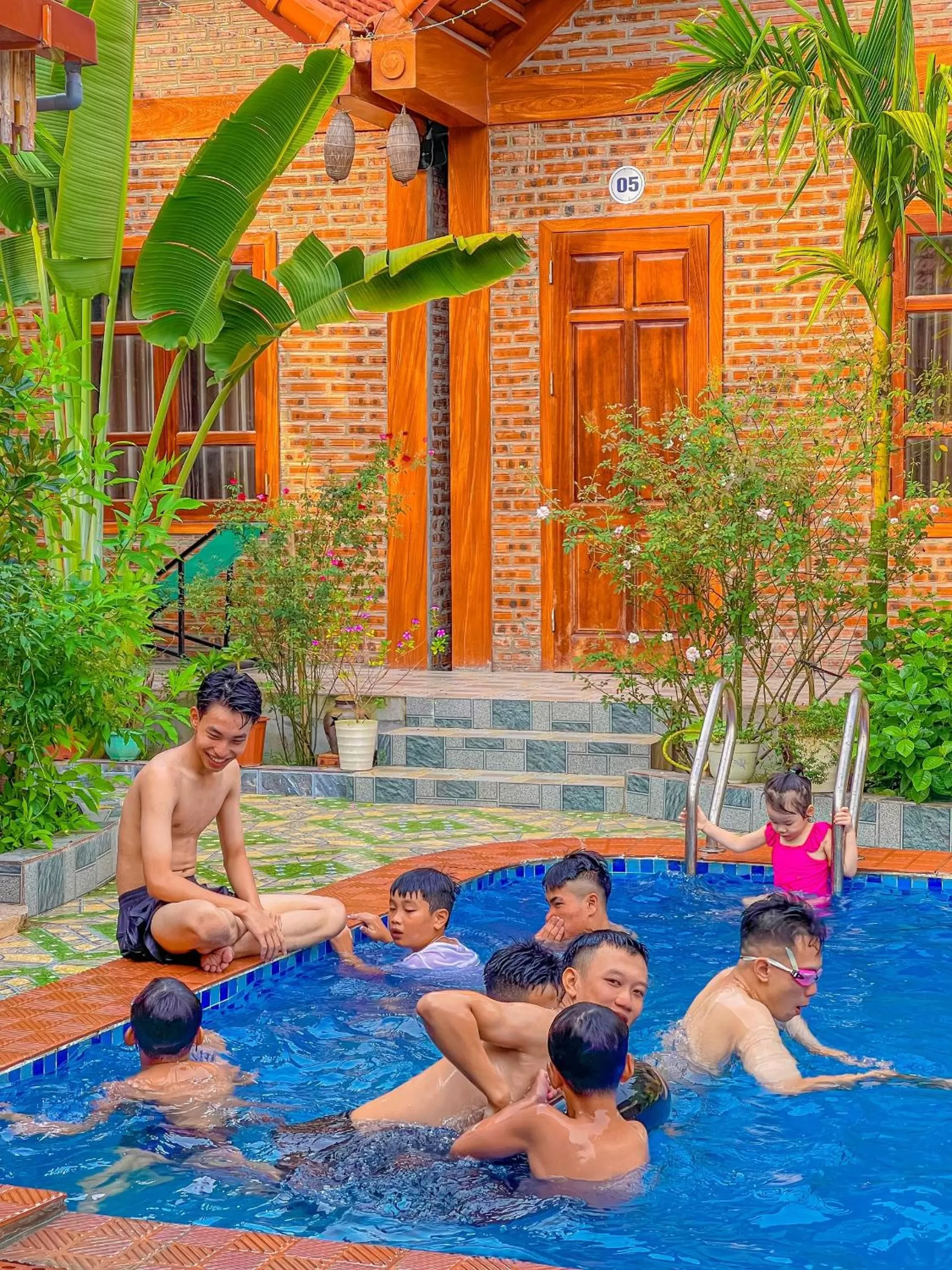 Swimming Pool in Cosiana Homestay