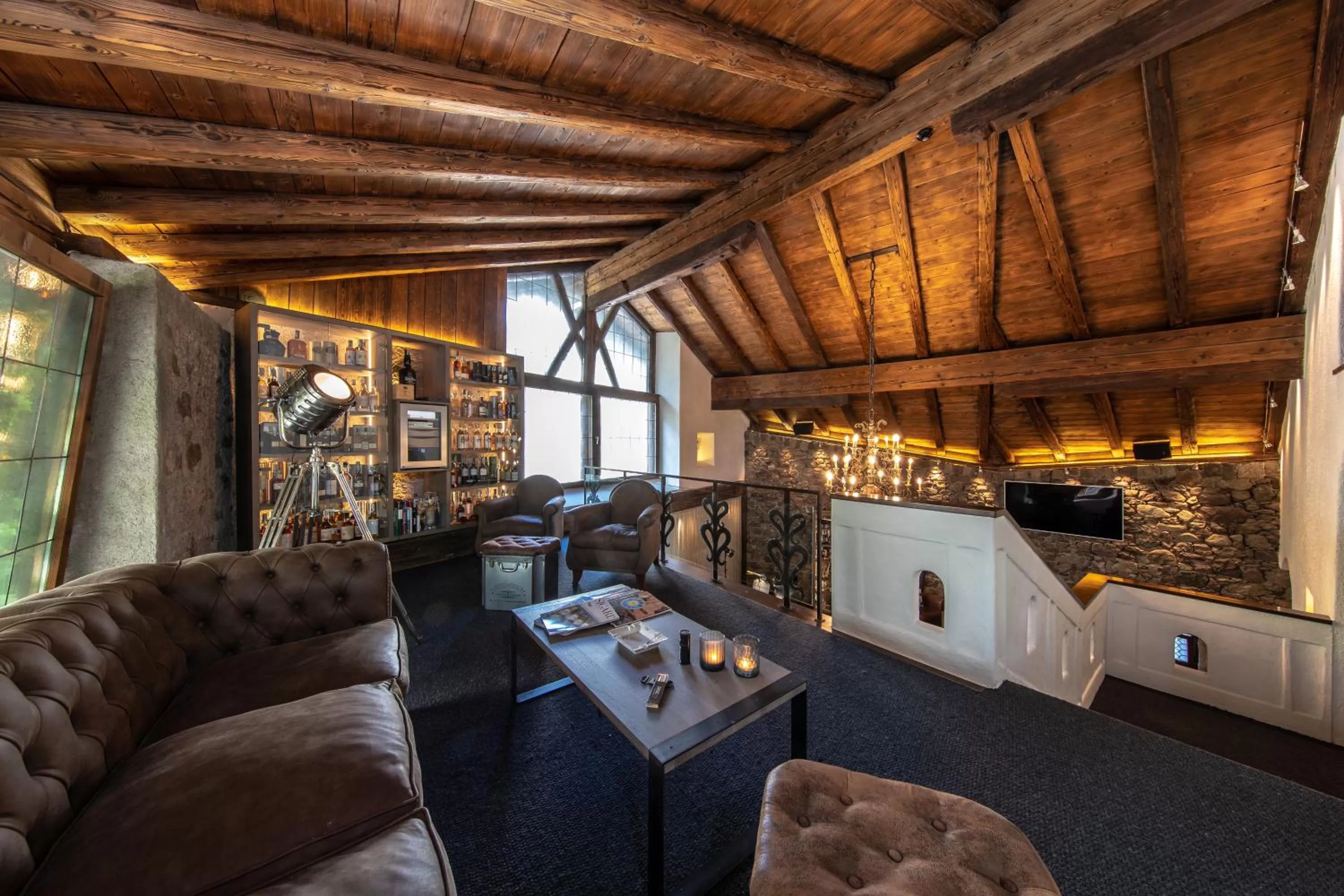 Seating area in Hotel Ansitz Plantiz