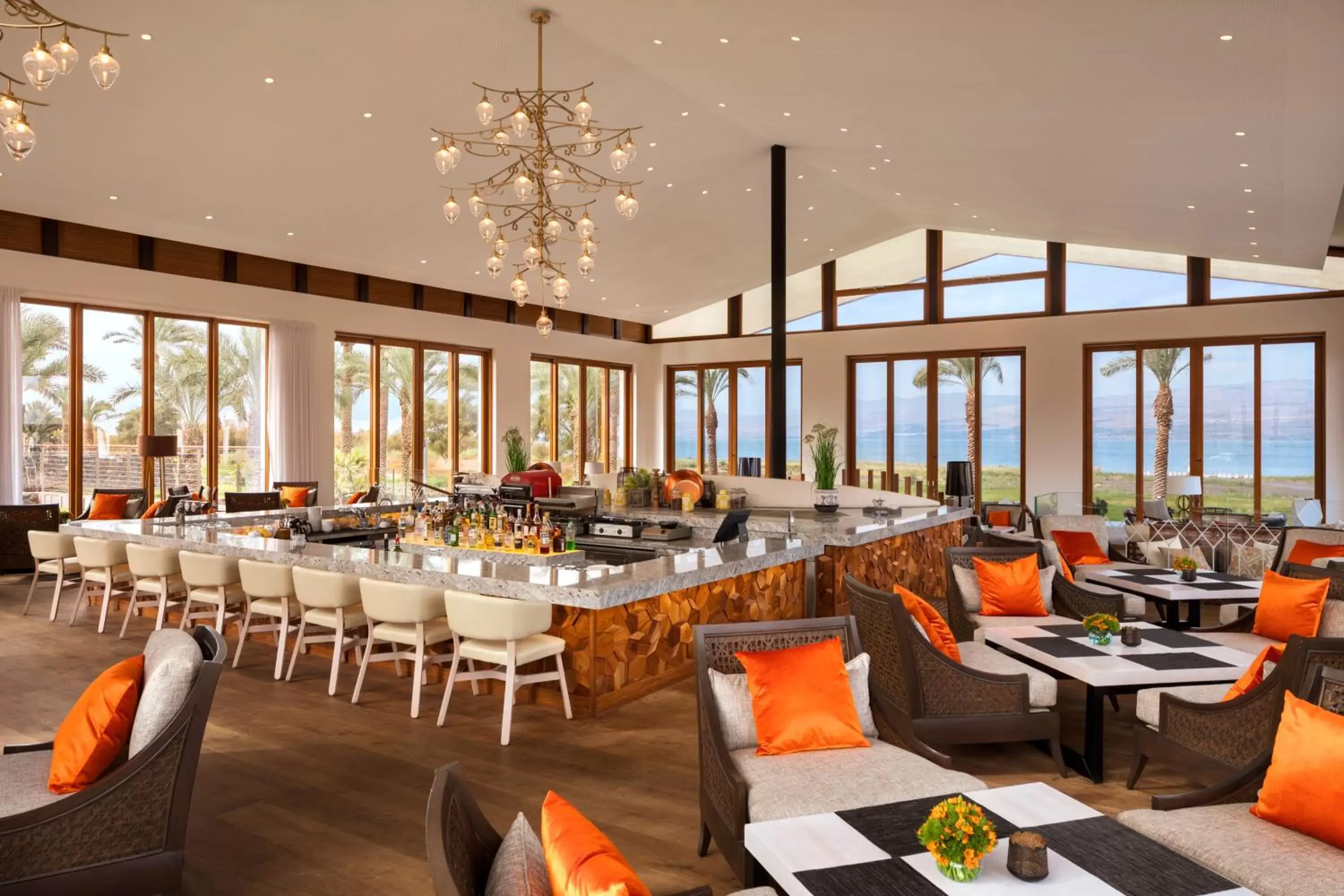 Lounge or bar, Restaurant/Places to Eat in The Setai Sea Of Galilee