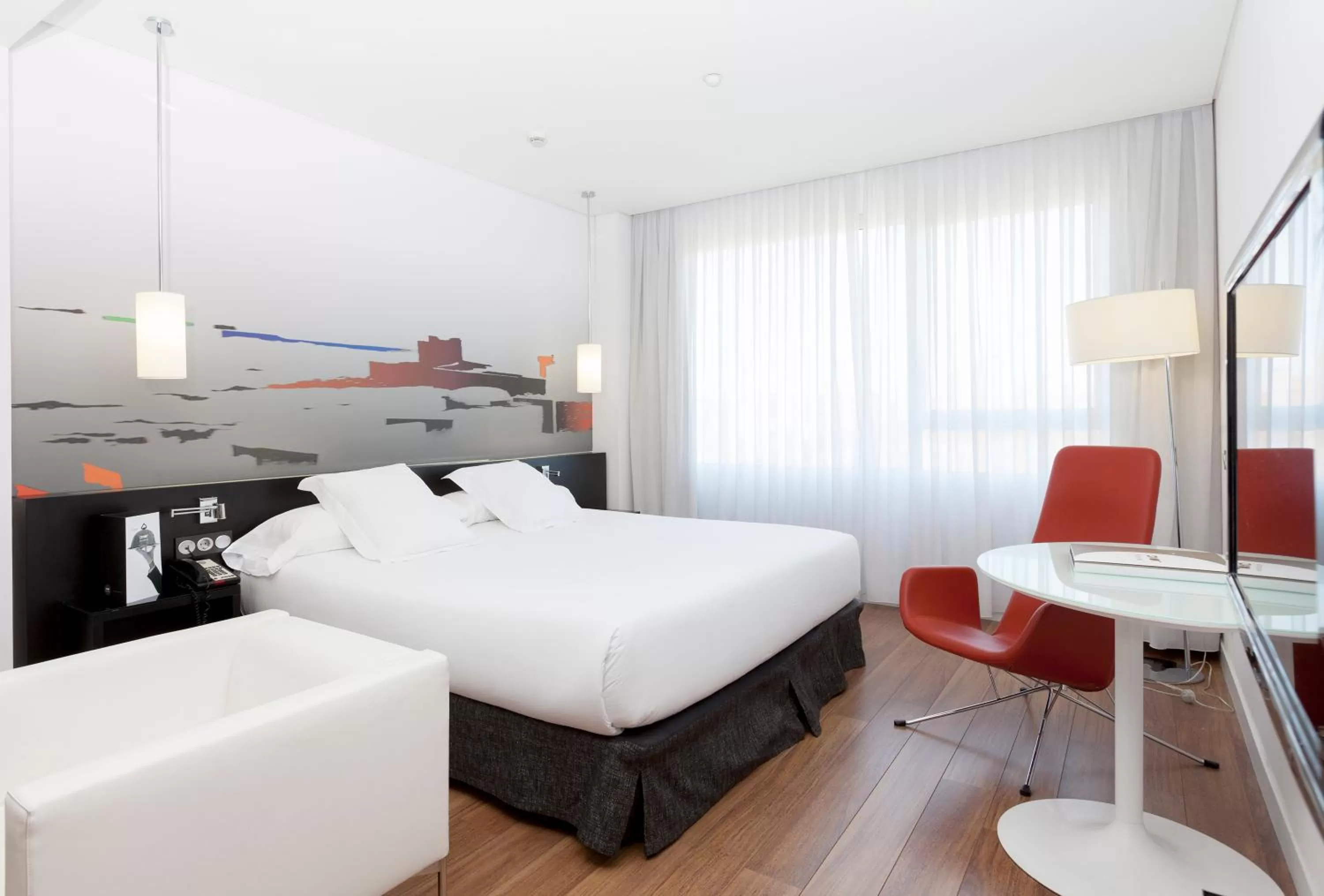 Bedroom, Bed in Axor Barajas