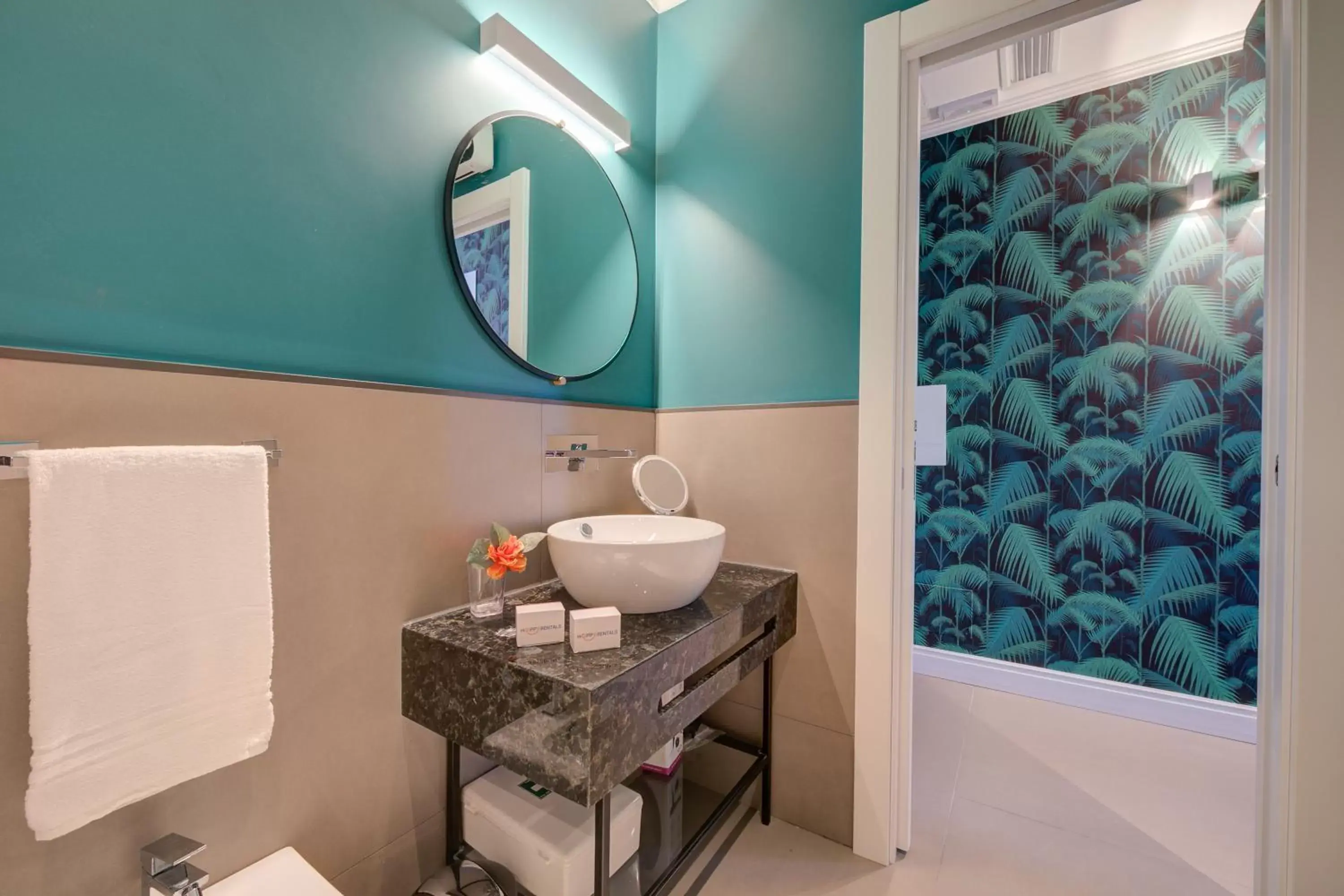 Bathroom in Boutique Central Apartments- Happy Rentals