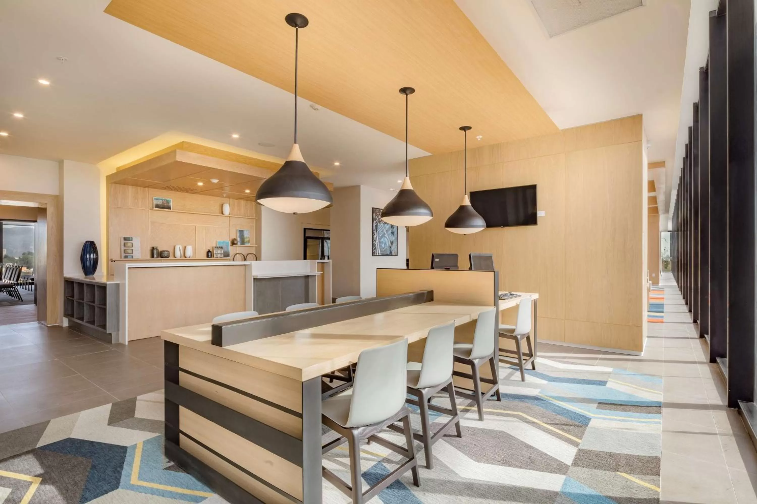 Lounge or bar in Hyatt House Mexico City Santa Fe