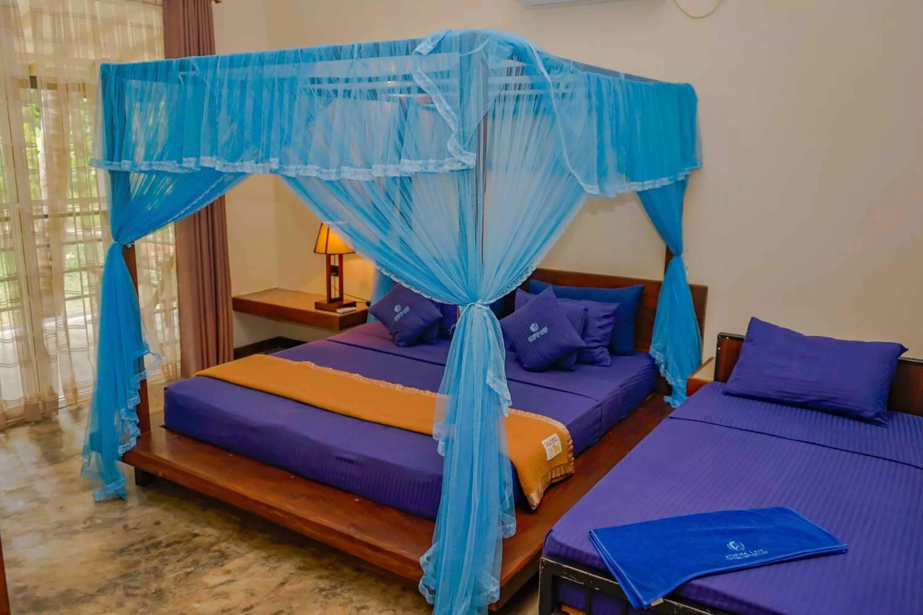 Bed in Athena Lake by Seedevi