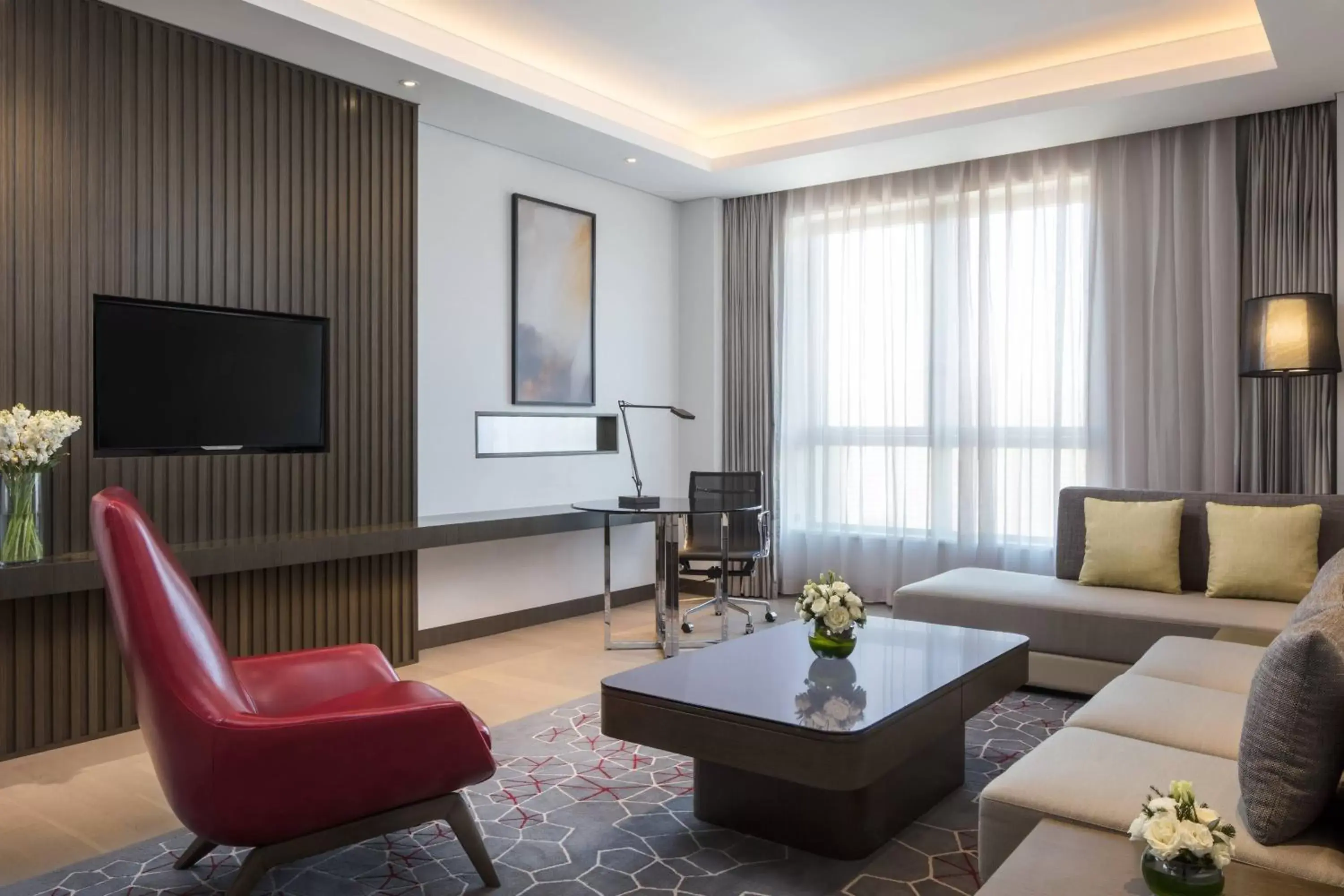 Photo of the whole room, Seating Area in Courtyard by Marriott Tianjin Hongqiao