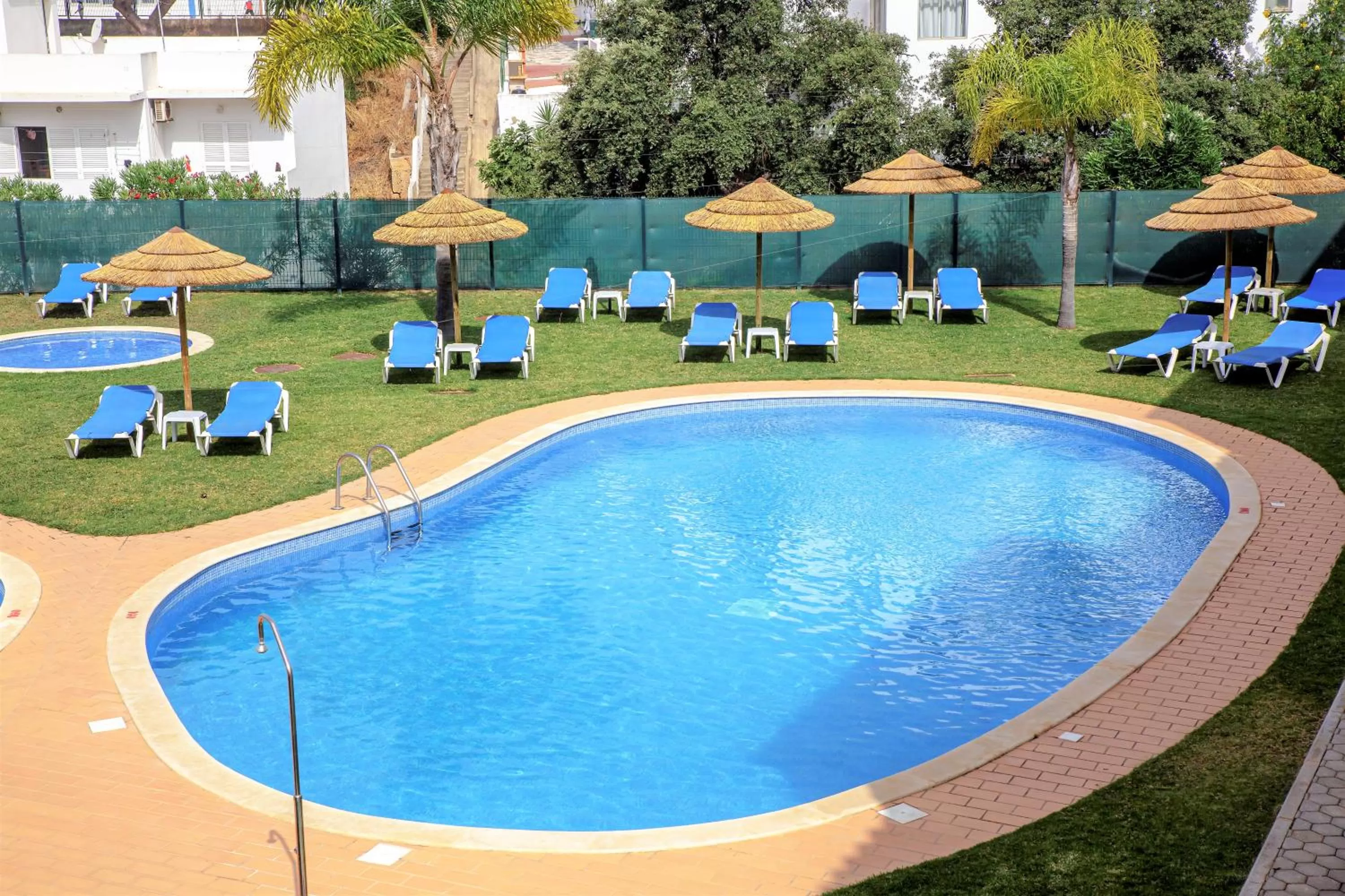 Pool view in Aquamar Albufeira Aparthotel