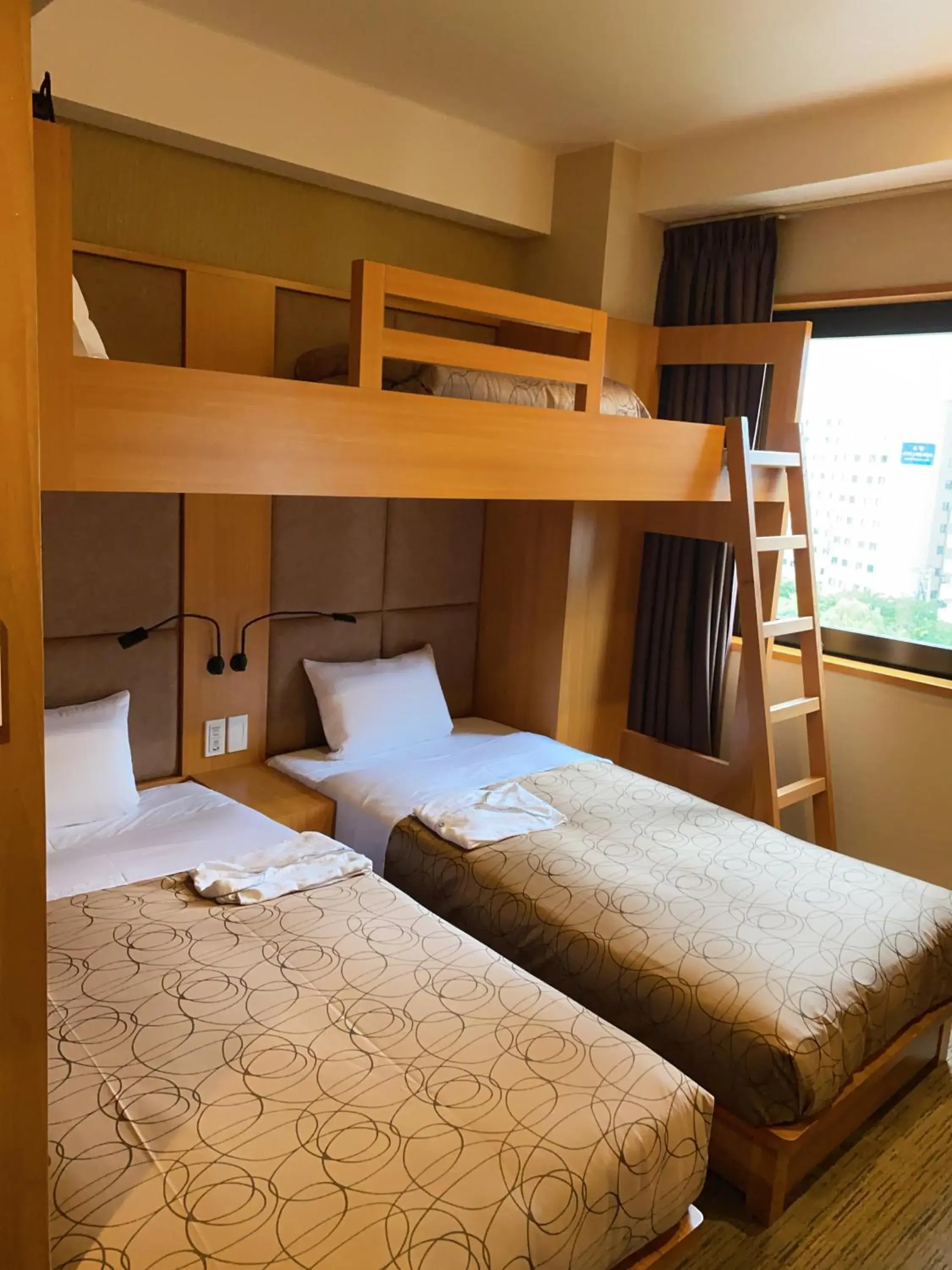 bunk bed in Hotel Relief Sapporo Susukino