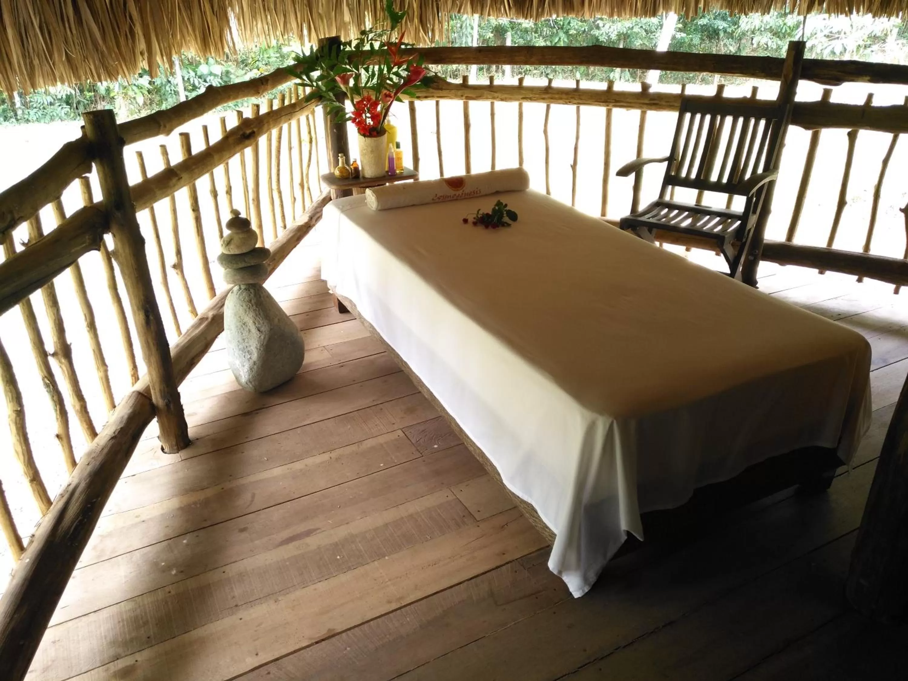 Massage in Ecolodge Cosmogénesis