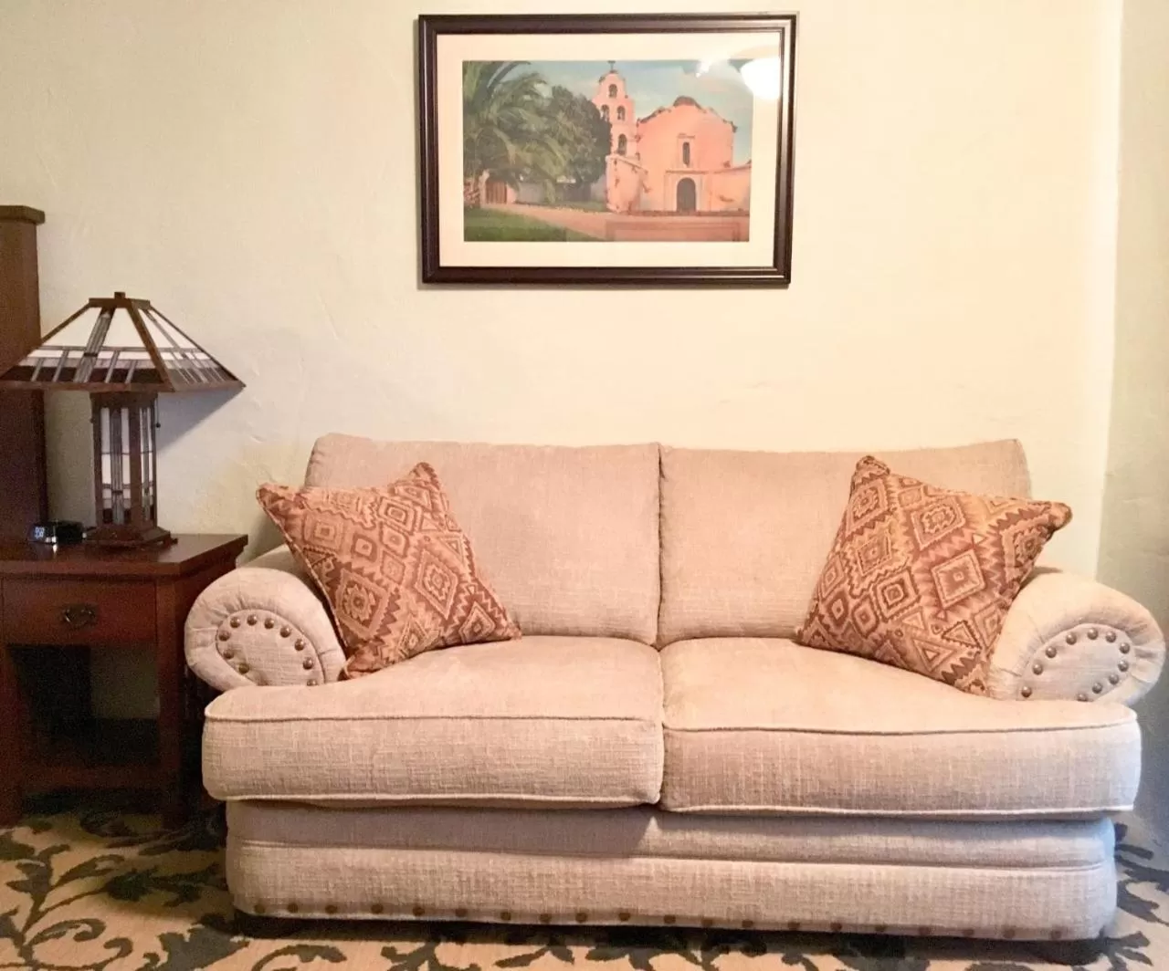 Seating area in Hotel Mission De Oro