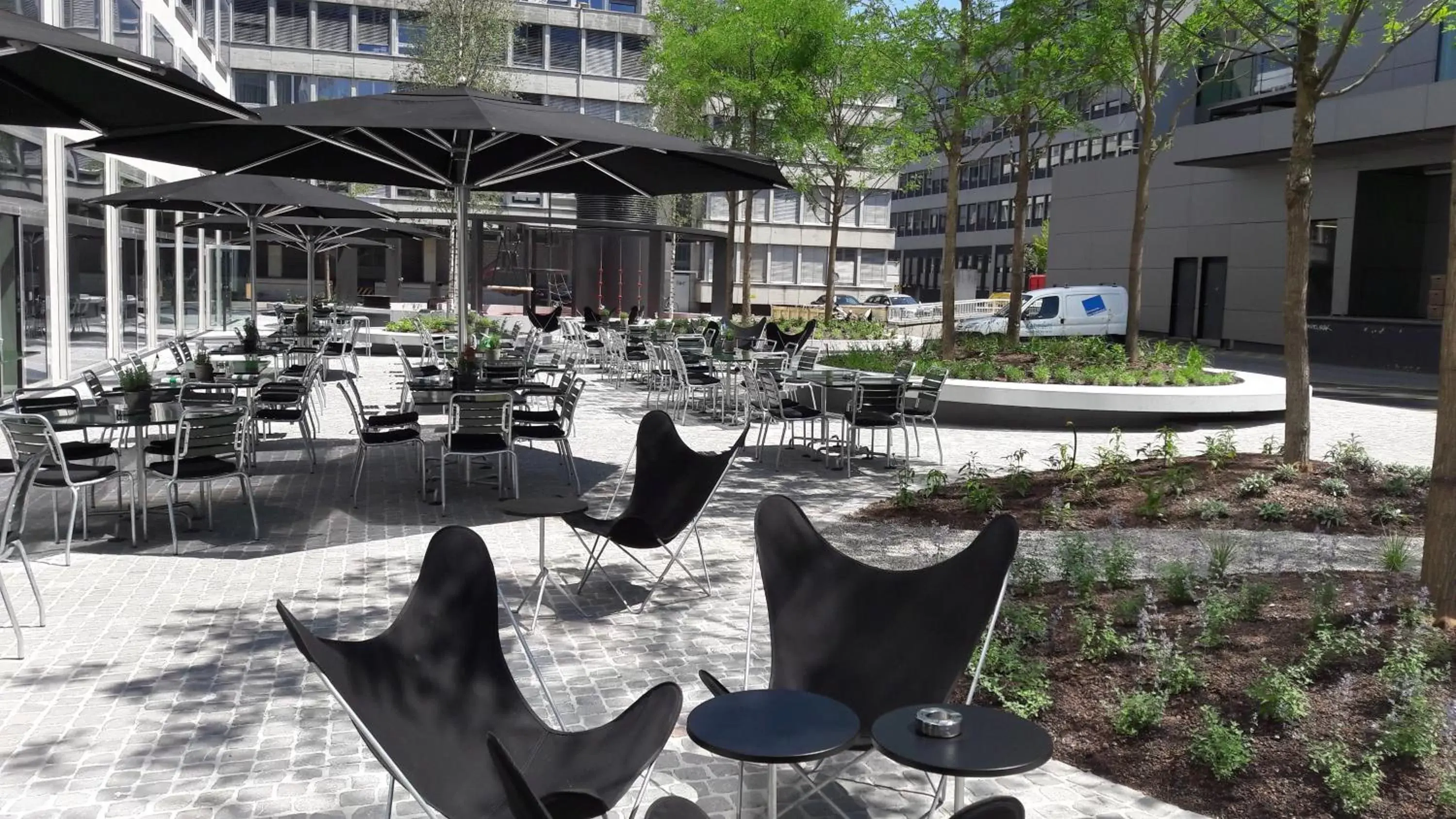 Patio in Placid Hotel Design & Lifestyle Zurich