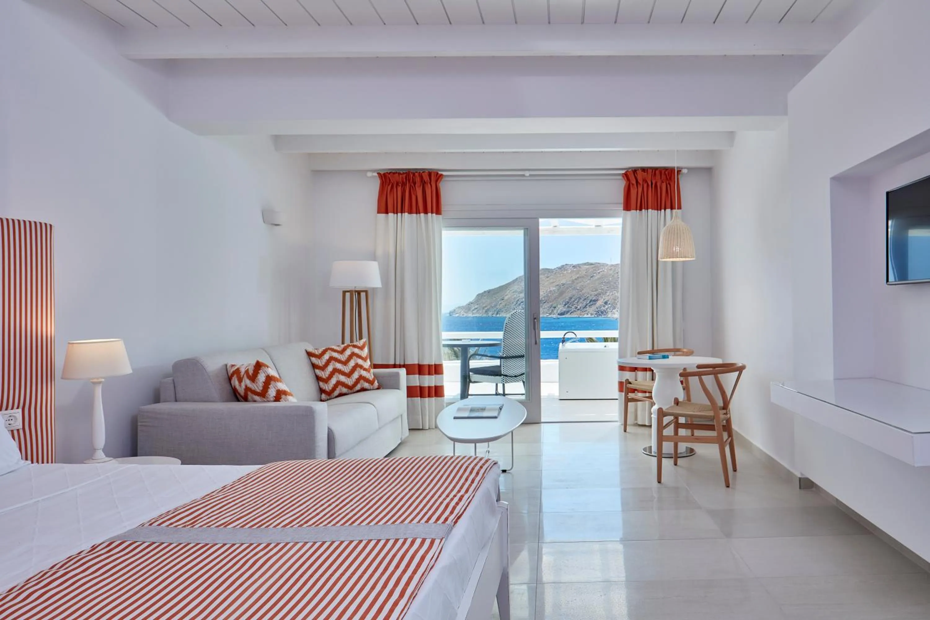 Photo of the whole room, Bed in Archipelagos Hotel - Small Luxury Hotels of the World