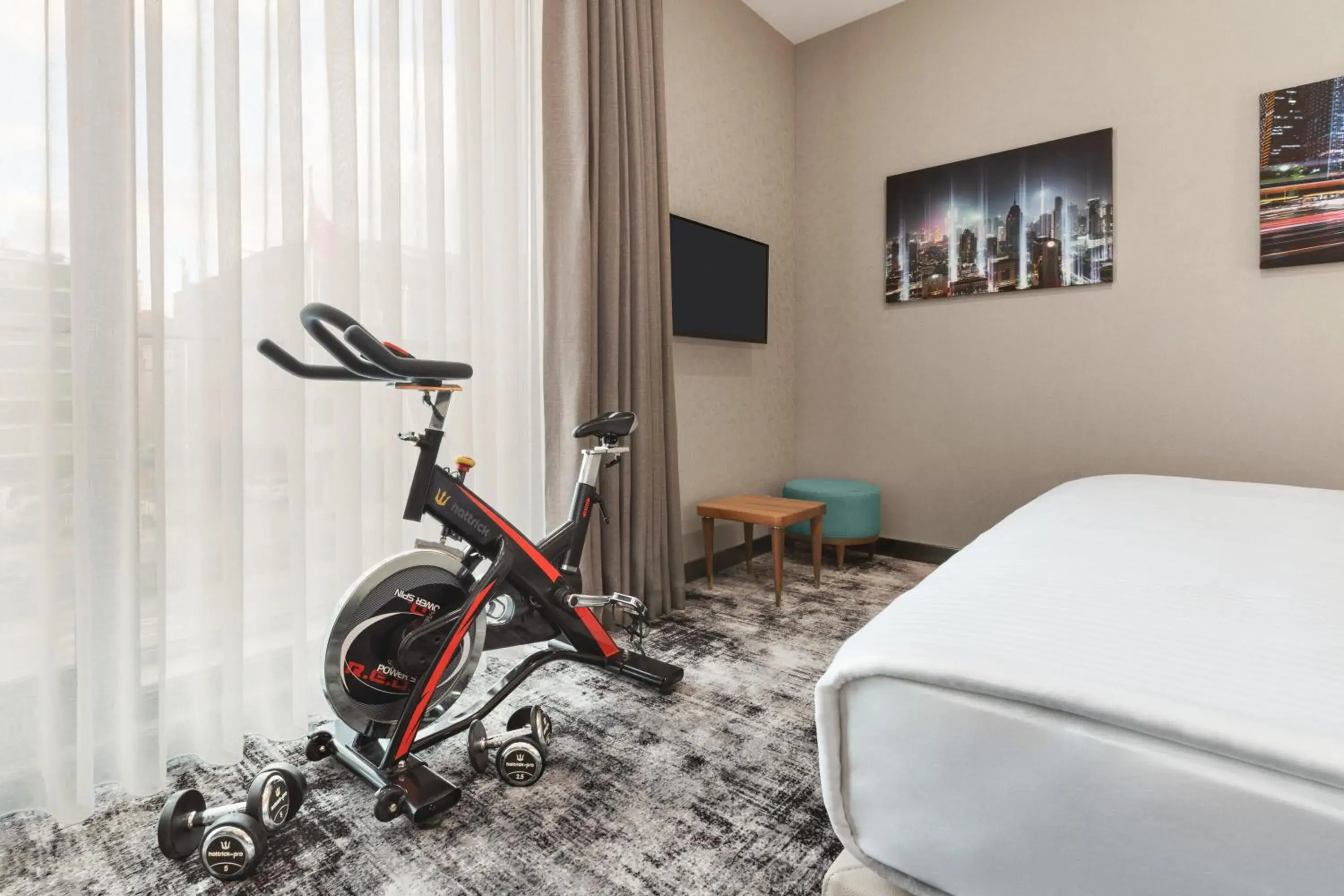 Photo of the whole room, Fitness Center/Facilities in Tryp by Wyndham Istanbul Topkapi