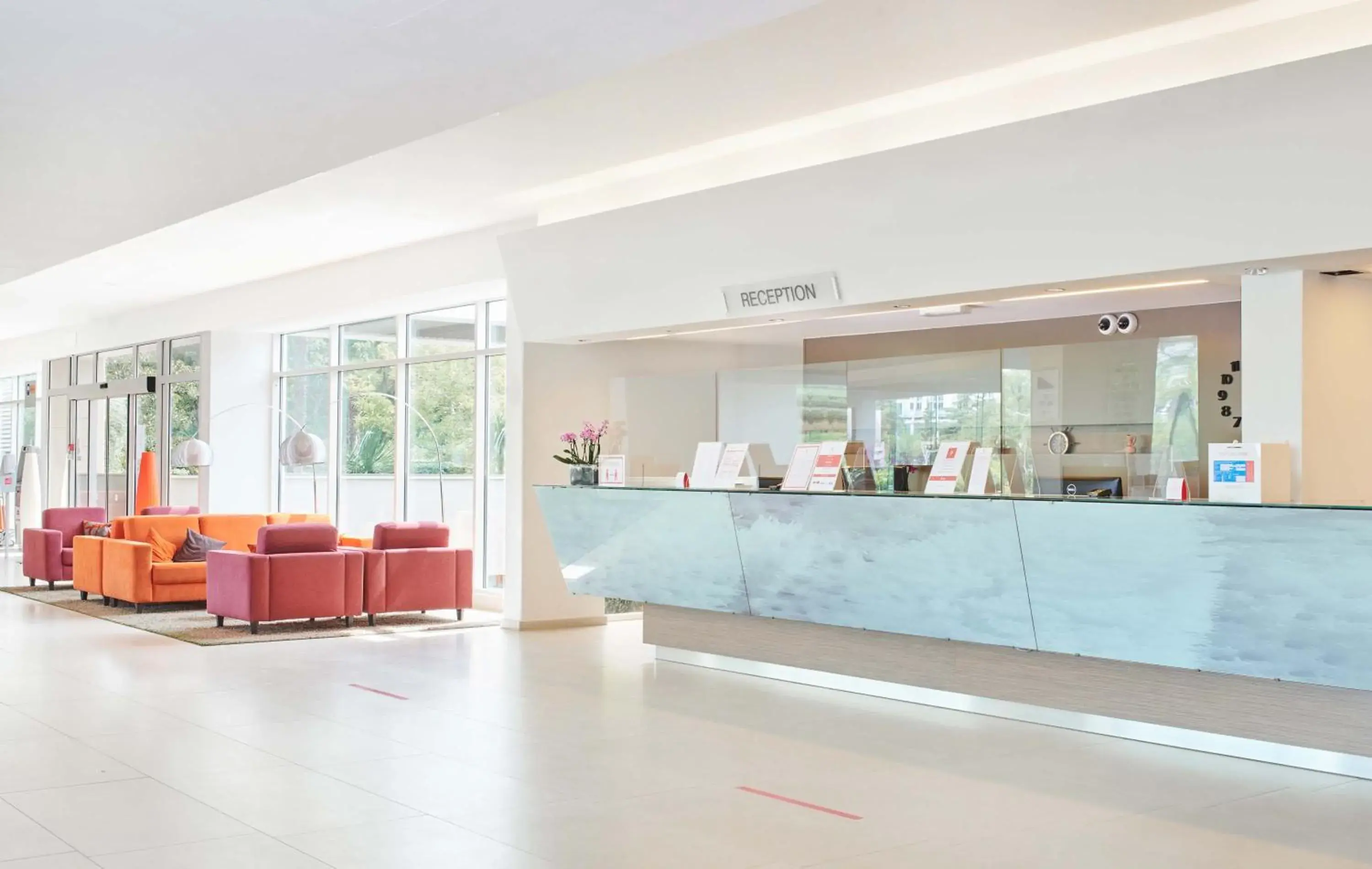 Lobby or reception in Hotel Mediteran Plava Laguna