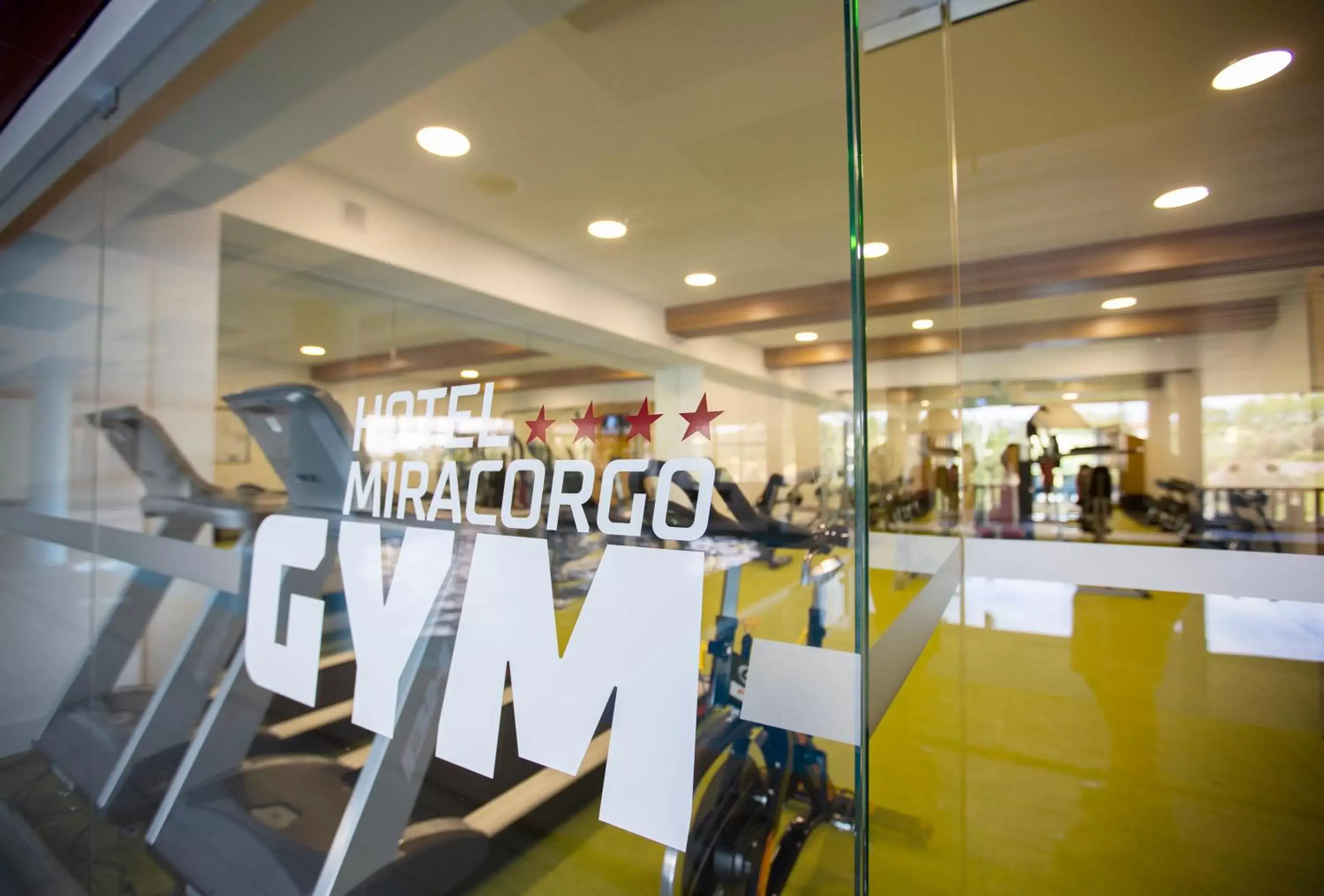 Fitness centre/facilities in Hotel Miracorgo