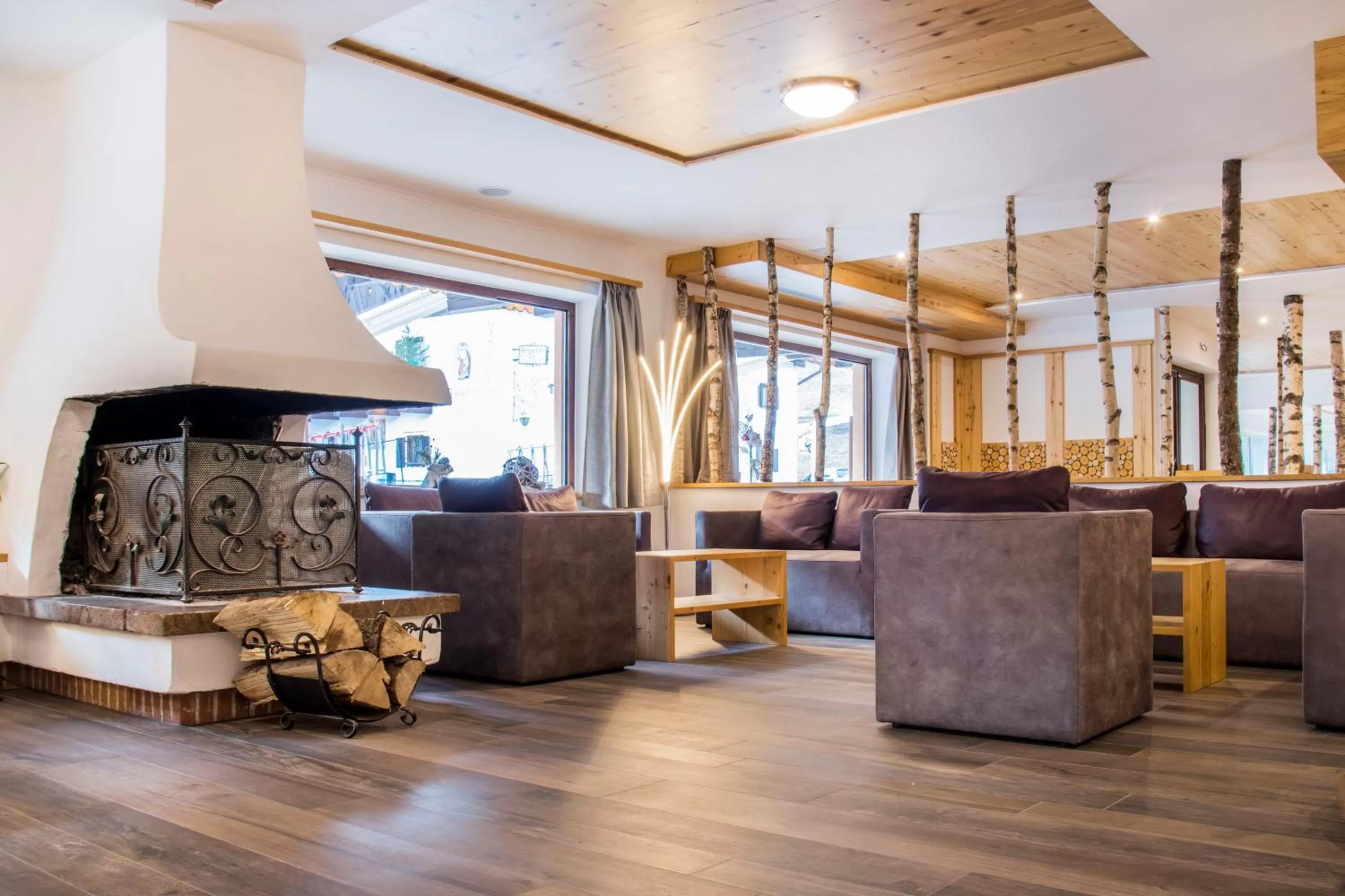 Living room in Sporthotel Kalcherhof