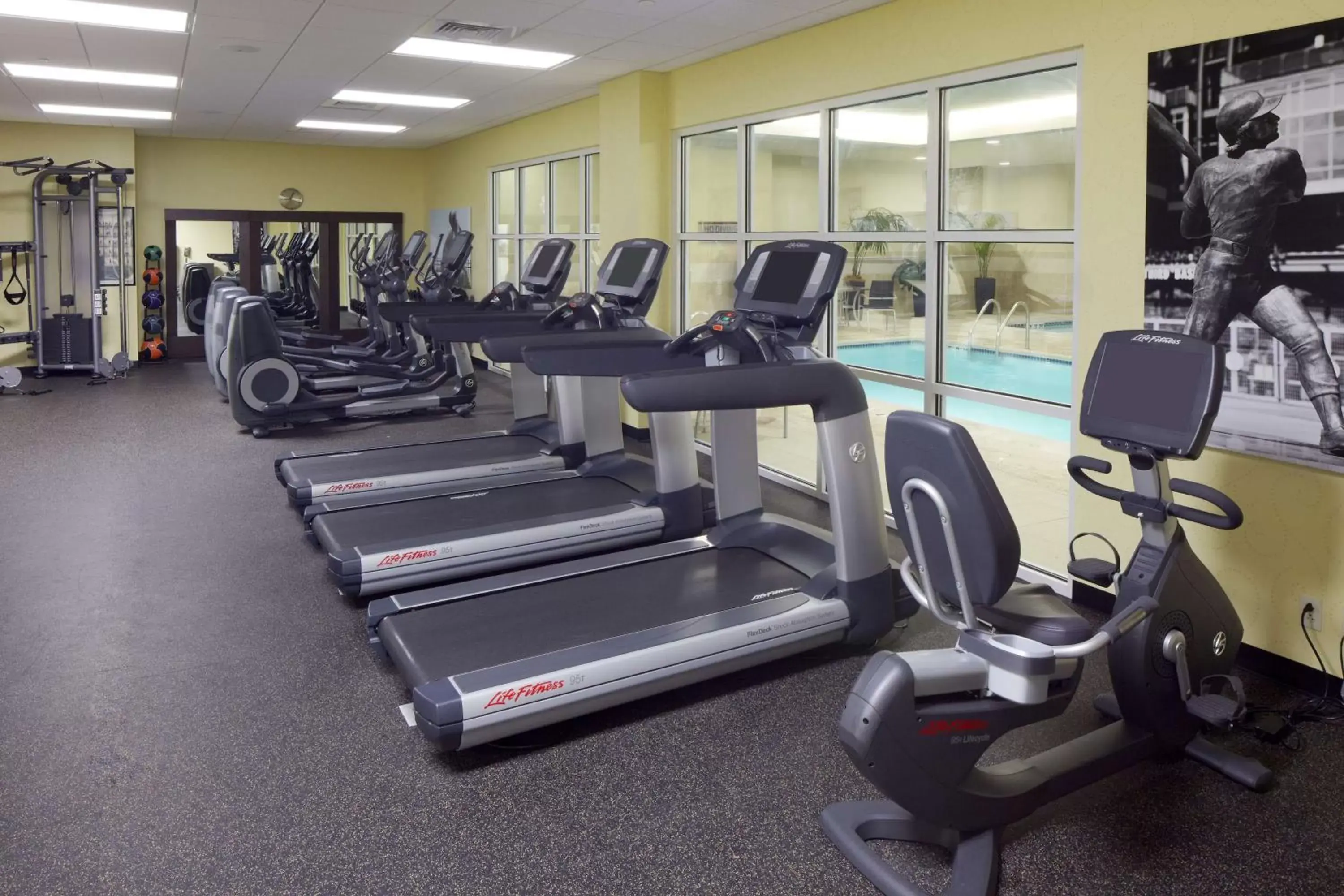 Fitness centre/facilities in Hyatt House Philadelphia-King of Prussia