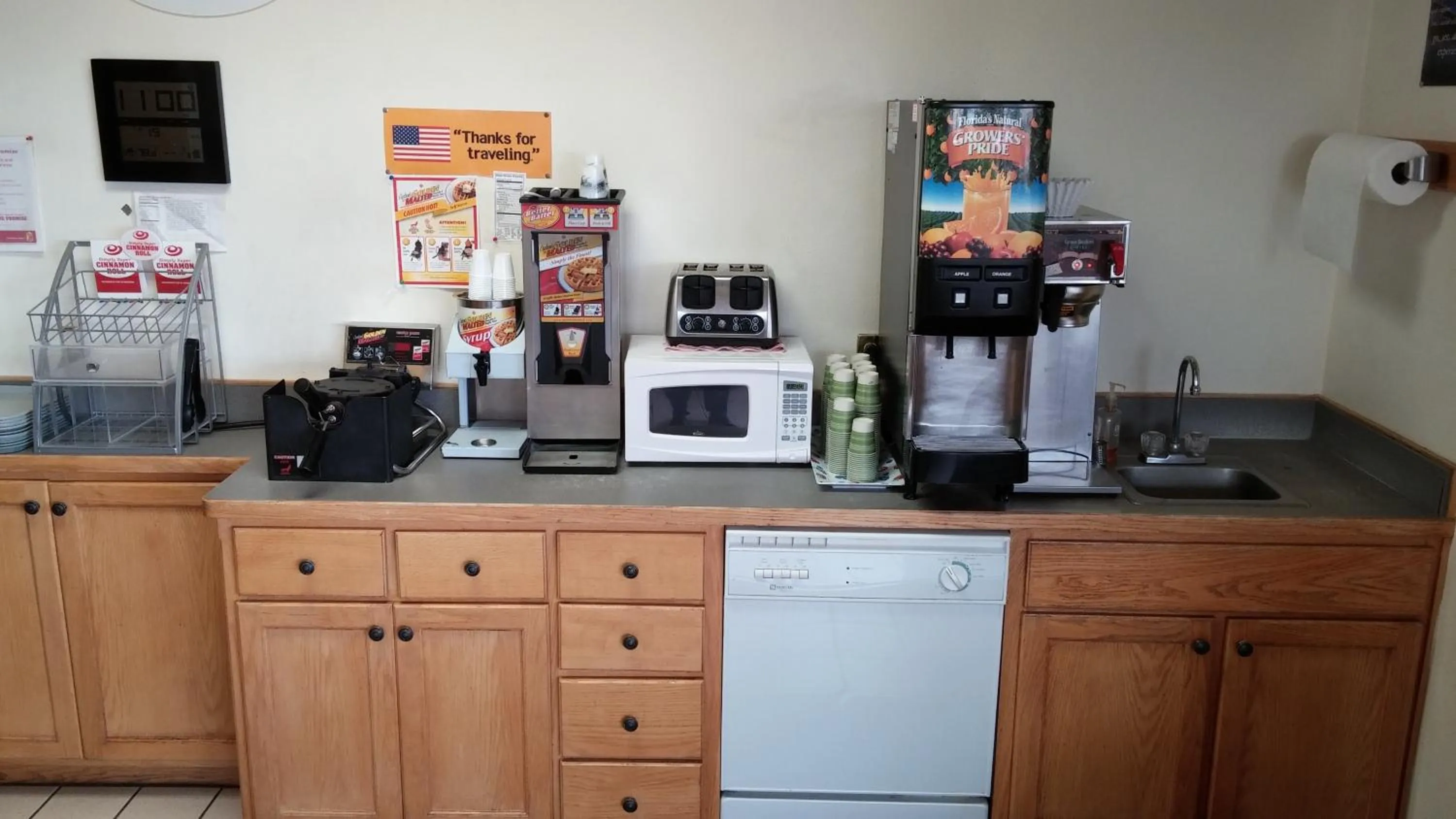 Continental breakfast in Super 8 by Wyndham Laramie