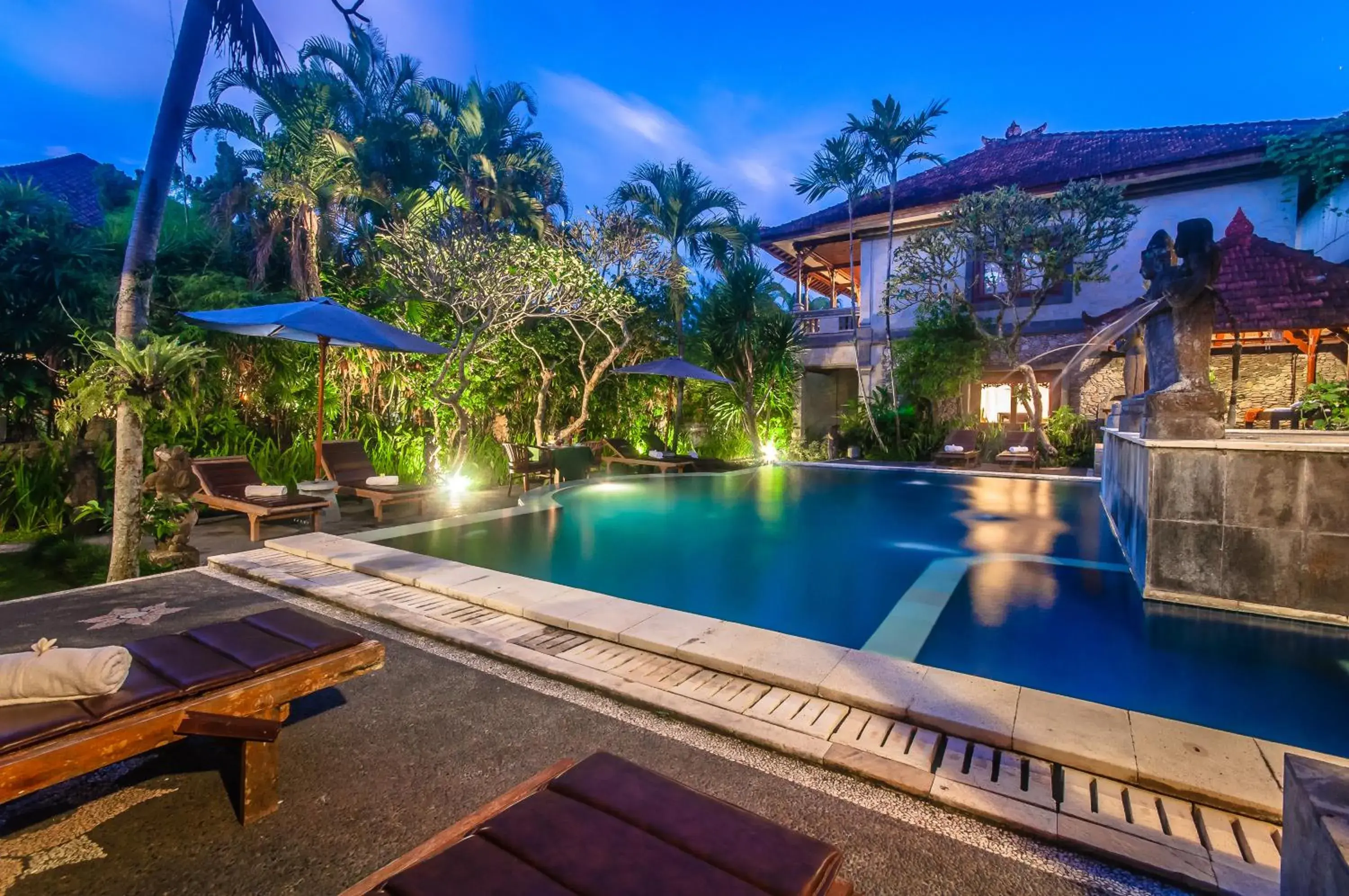 Pool view, Swimming Pool in Sahadewa Resort & Spa