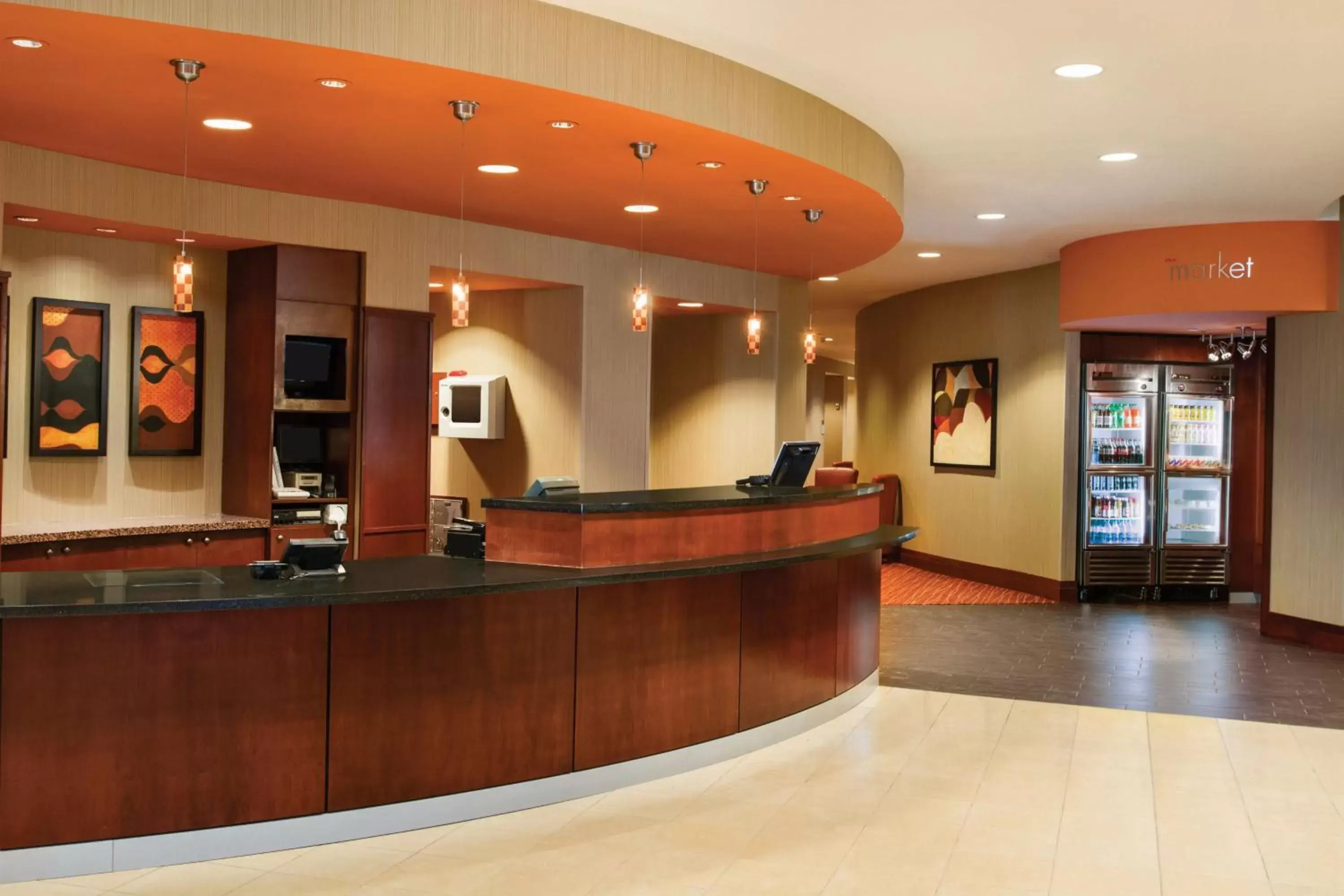 Lobby or reception, Lobby/Reception in Courtyard by Marriott Oklahoma City Downtown