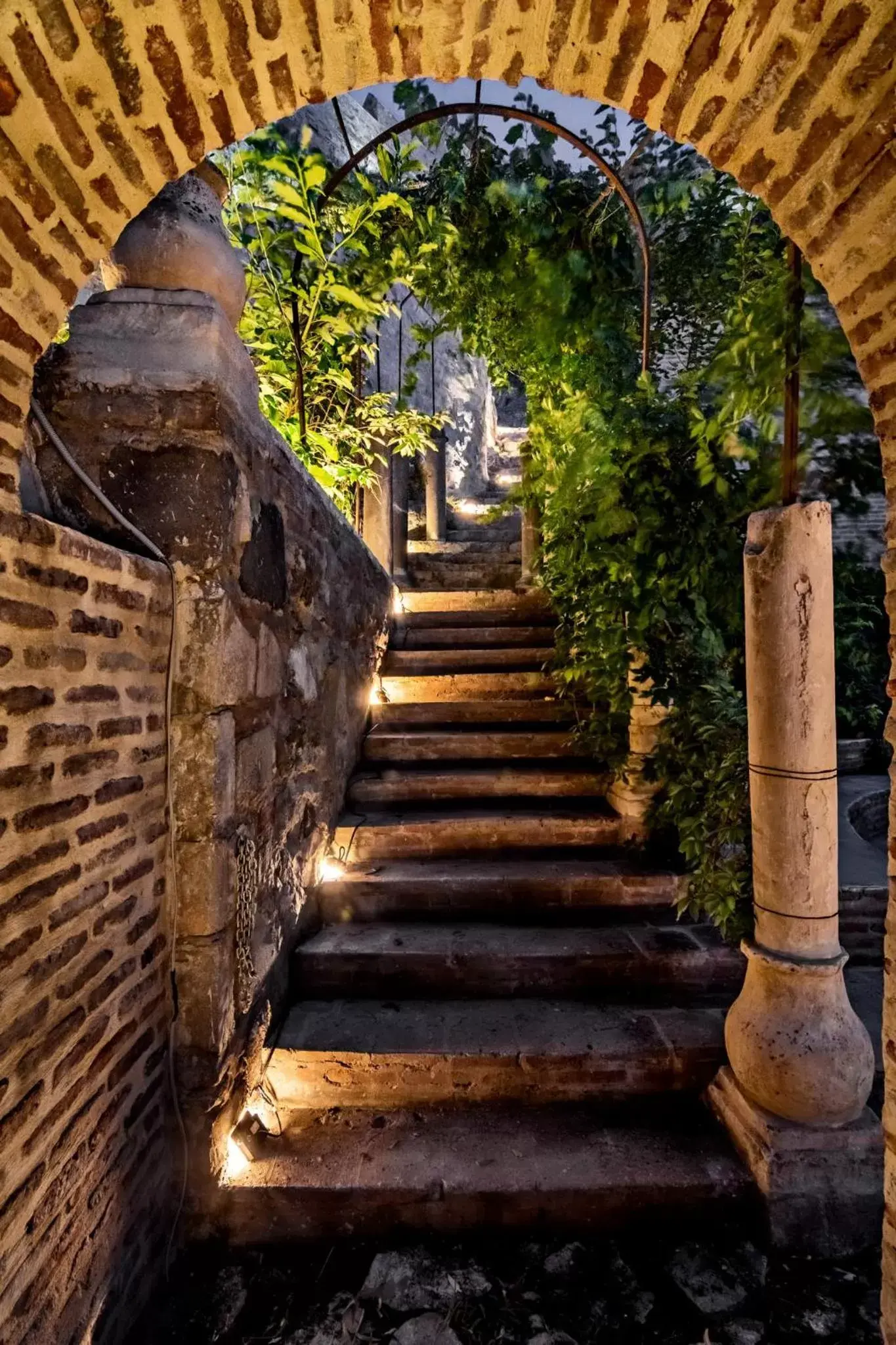 Garden in Castle in Old Town