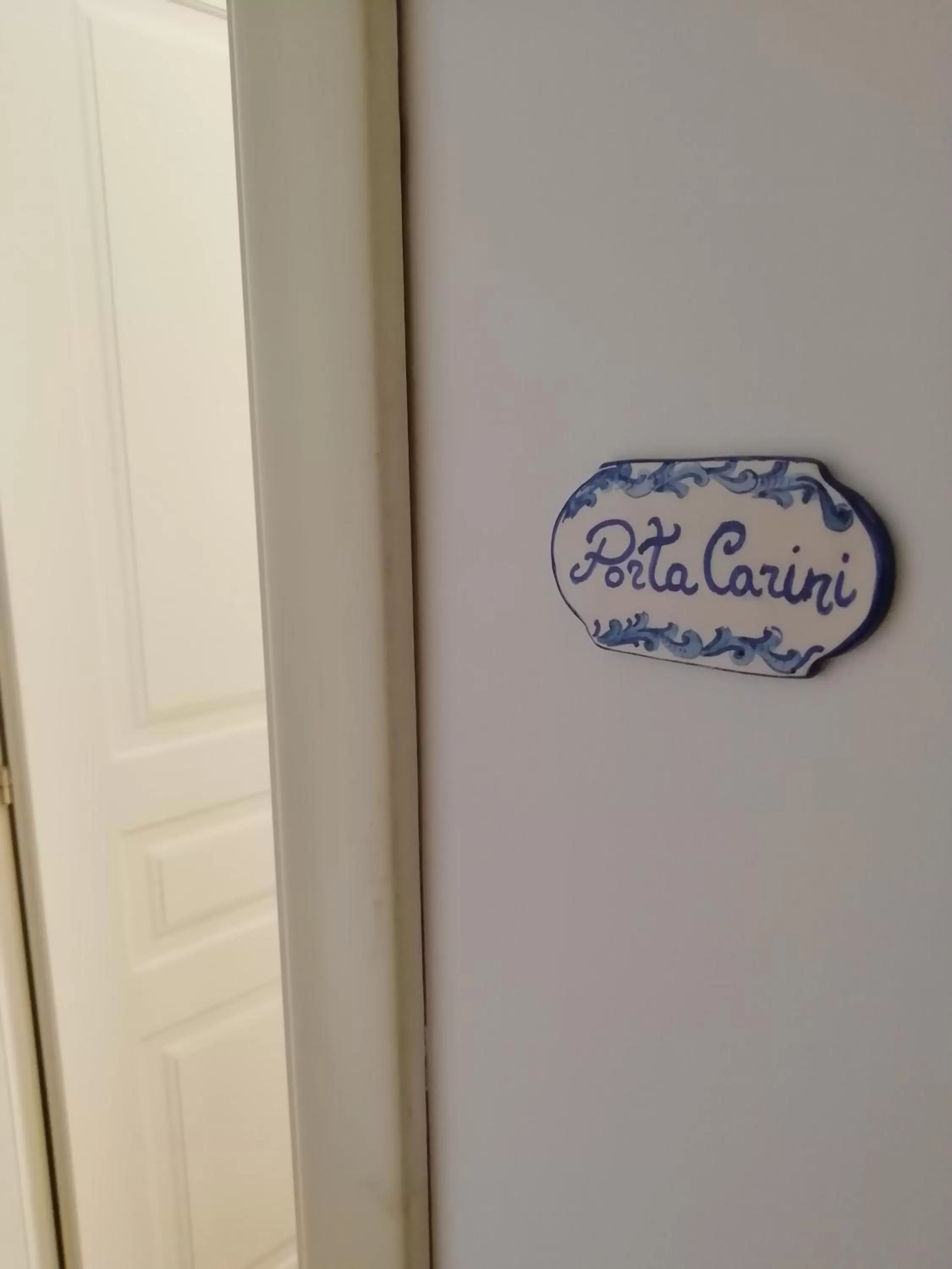 Decorative detail in Ai Bastioni del Massimo