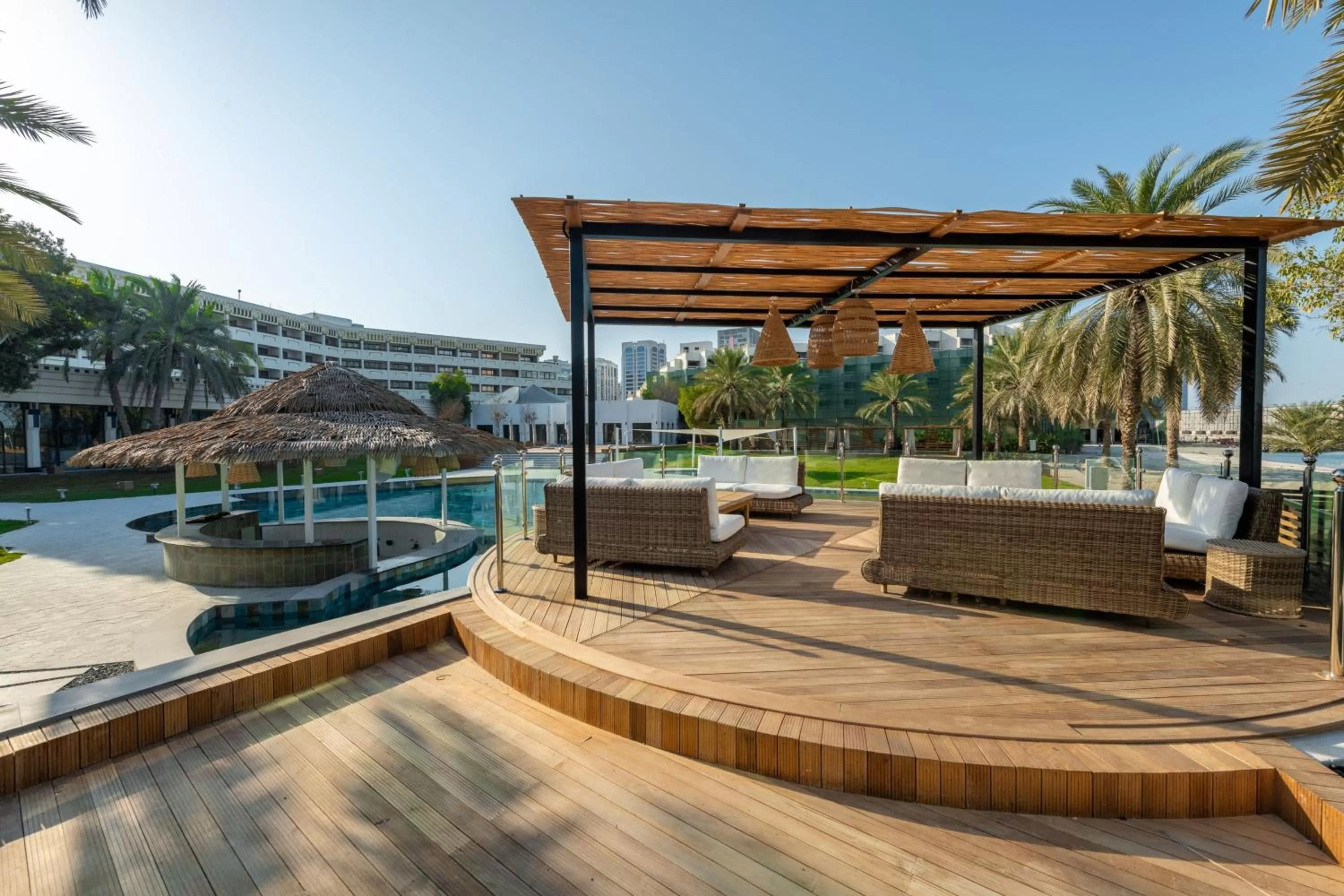 Restaurant/places to eat in Le Meridien Abu Dhabi Resort