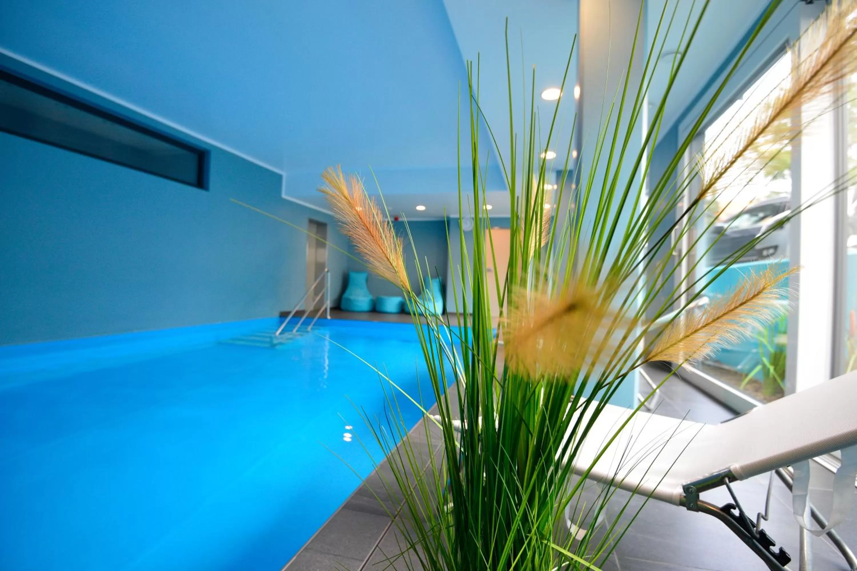 Swimming pool in Parkhotel Residenz