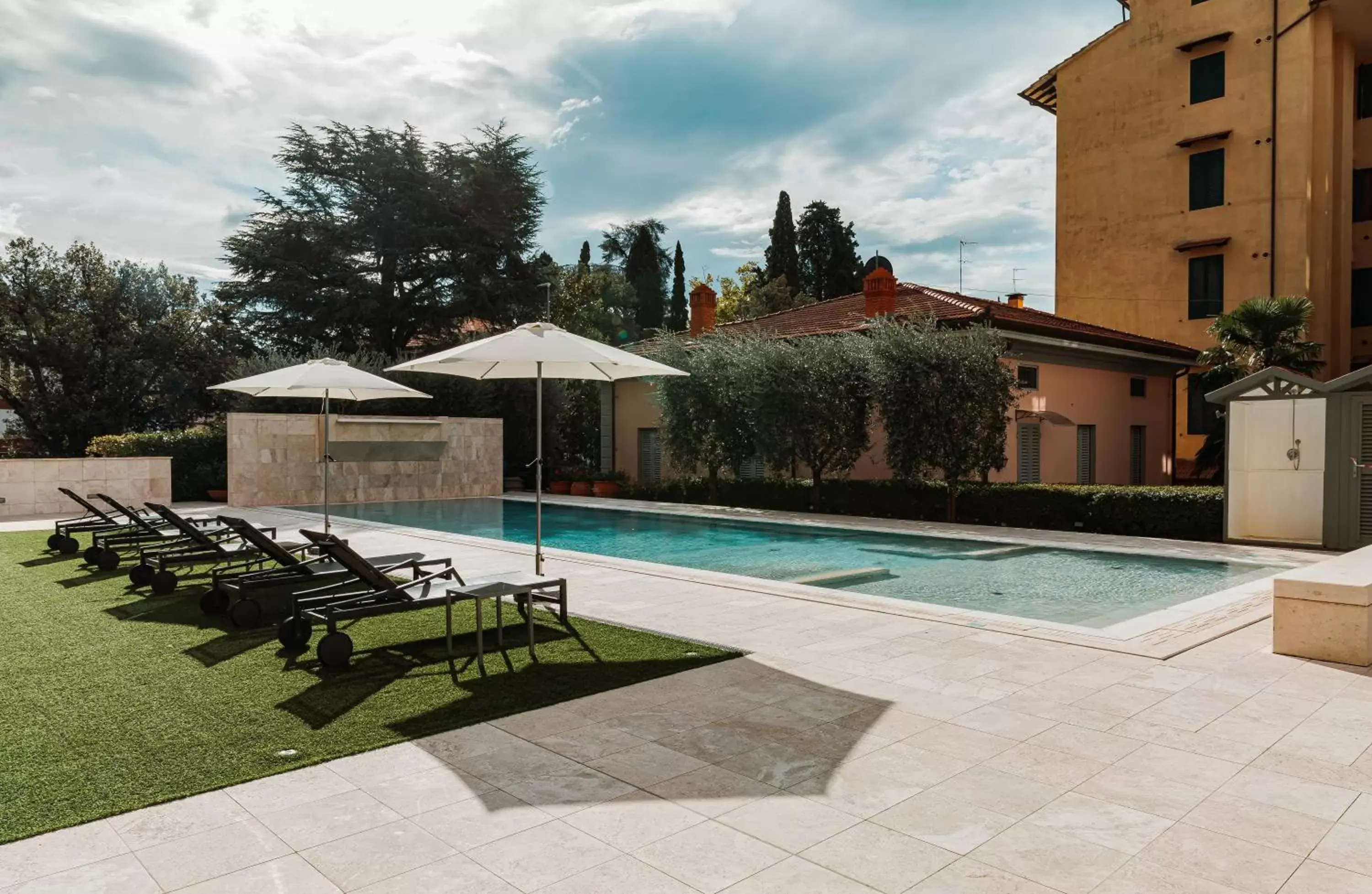 Swimming pool in Grand Hotel Croce Di Malta Swimming pool in Grand Hotel Croce Di Malta