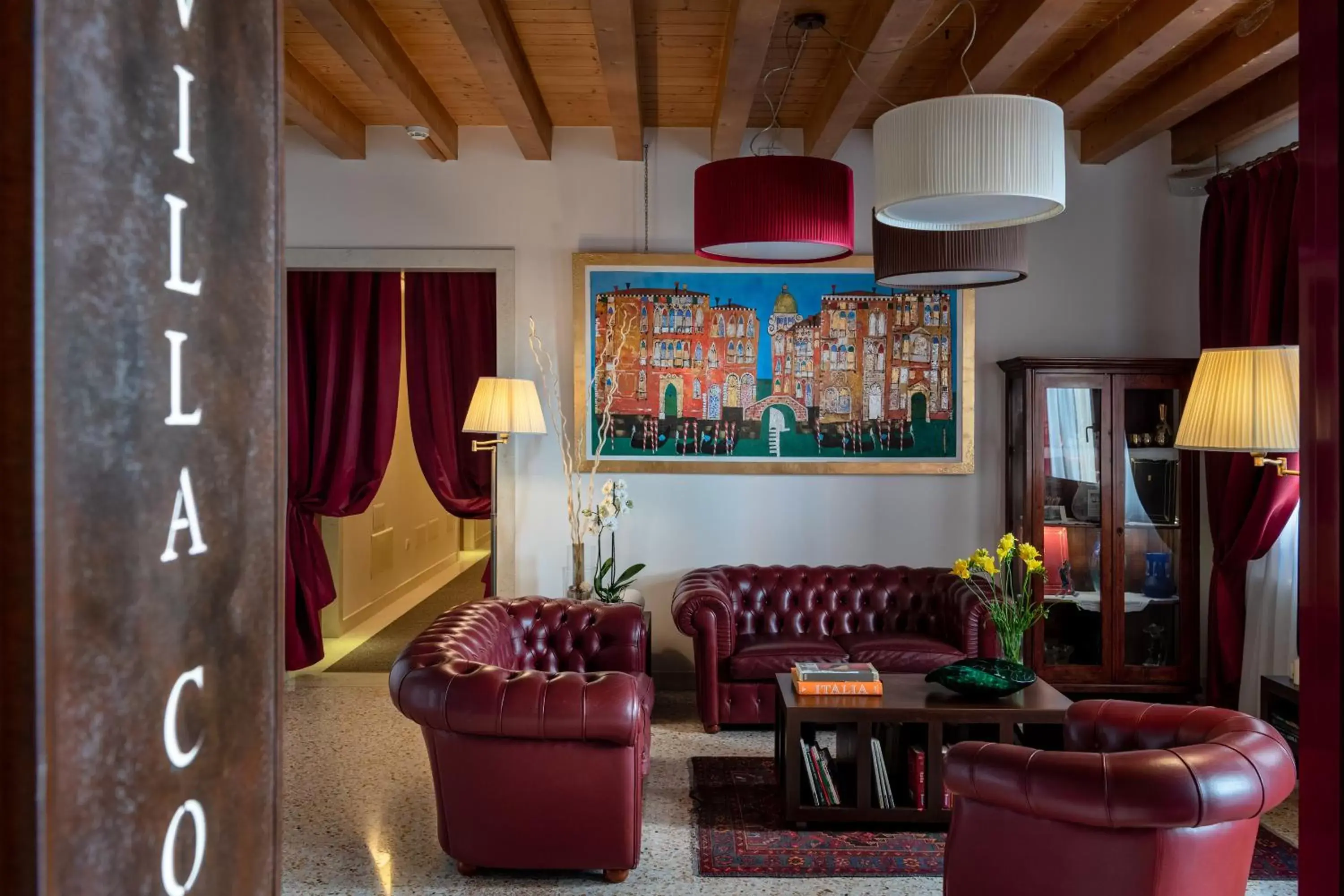 Lobby or reception, Seating Area in UNAWAY Ecohotel Villa Costanza Venezia