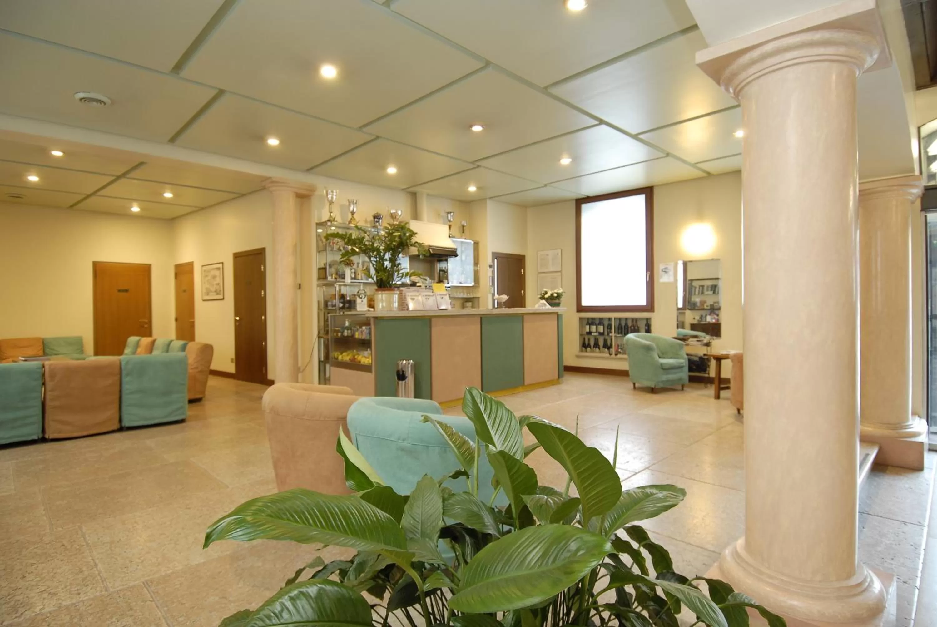 Lobby or reception in Albergo Bianchi Stazione