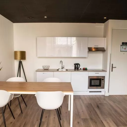 kitchen in Hotel2Stay