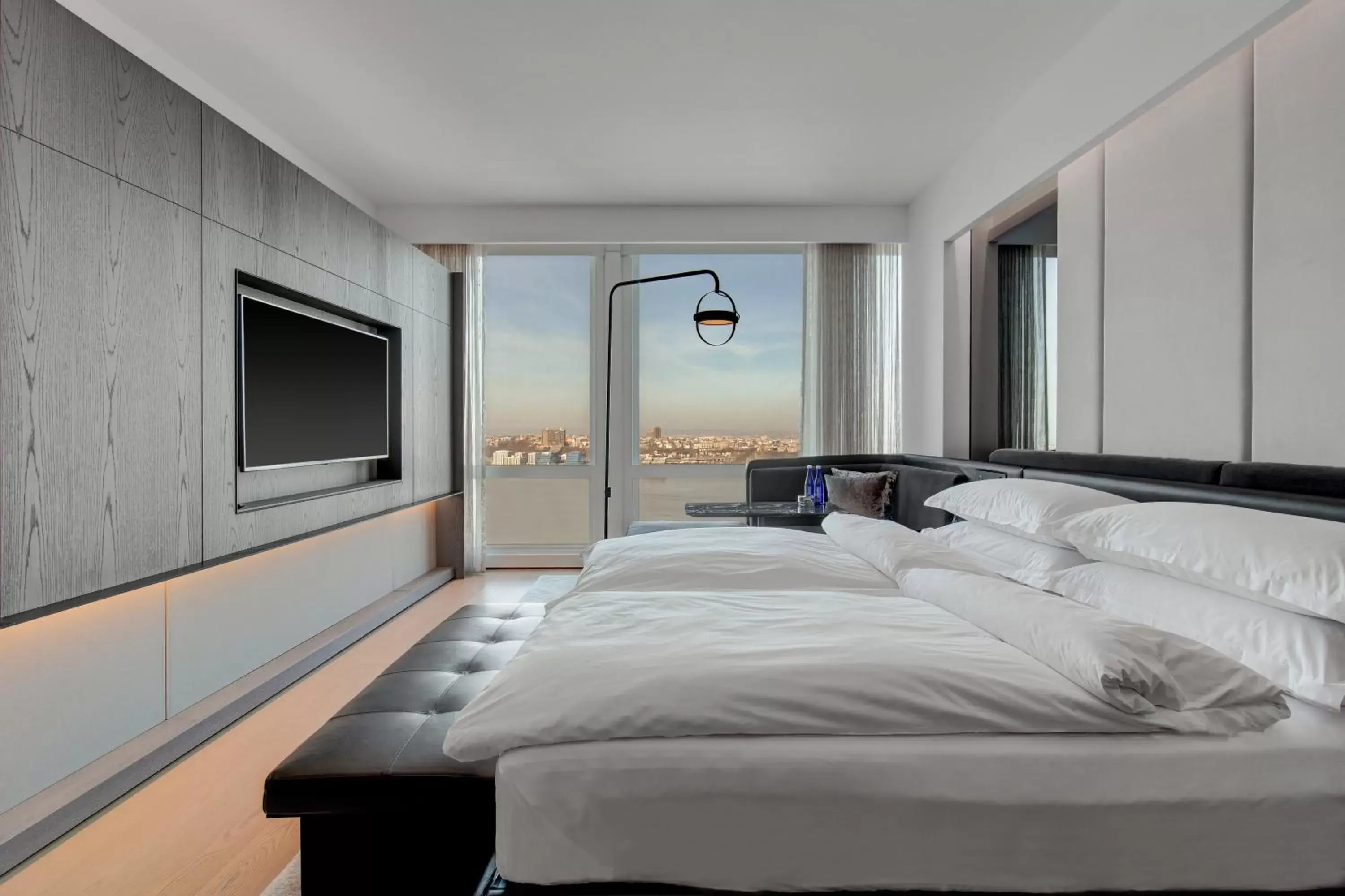Photo of the whole room, Bed in Equinox Hotel Hudson Yards New York City