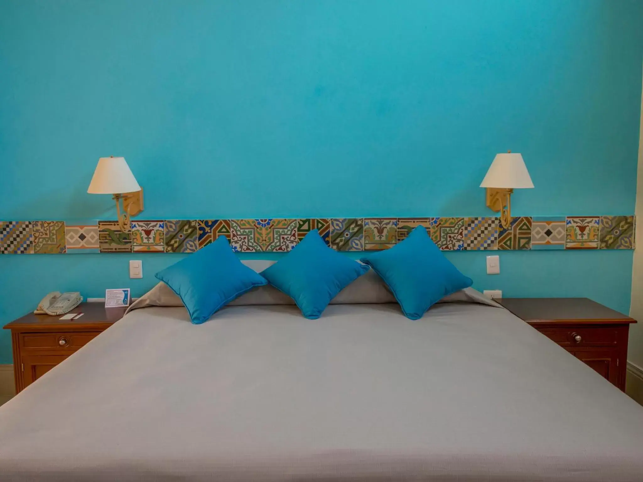 Bed in Hotel del Gobernador