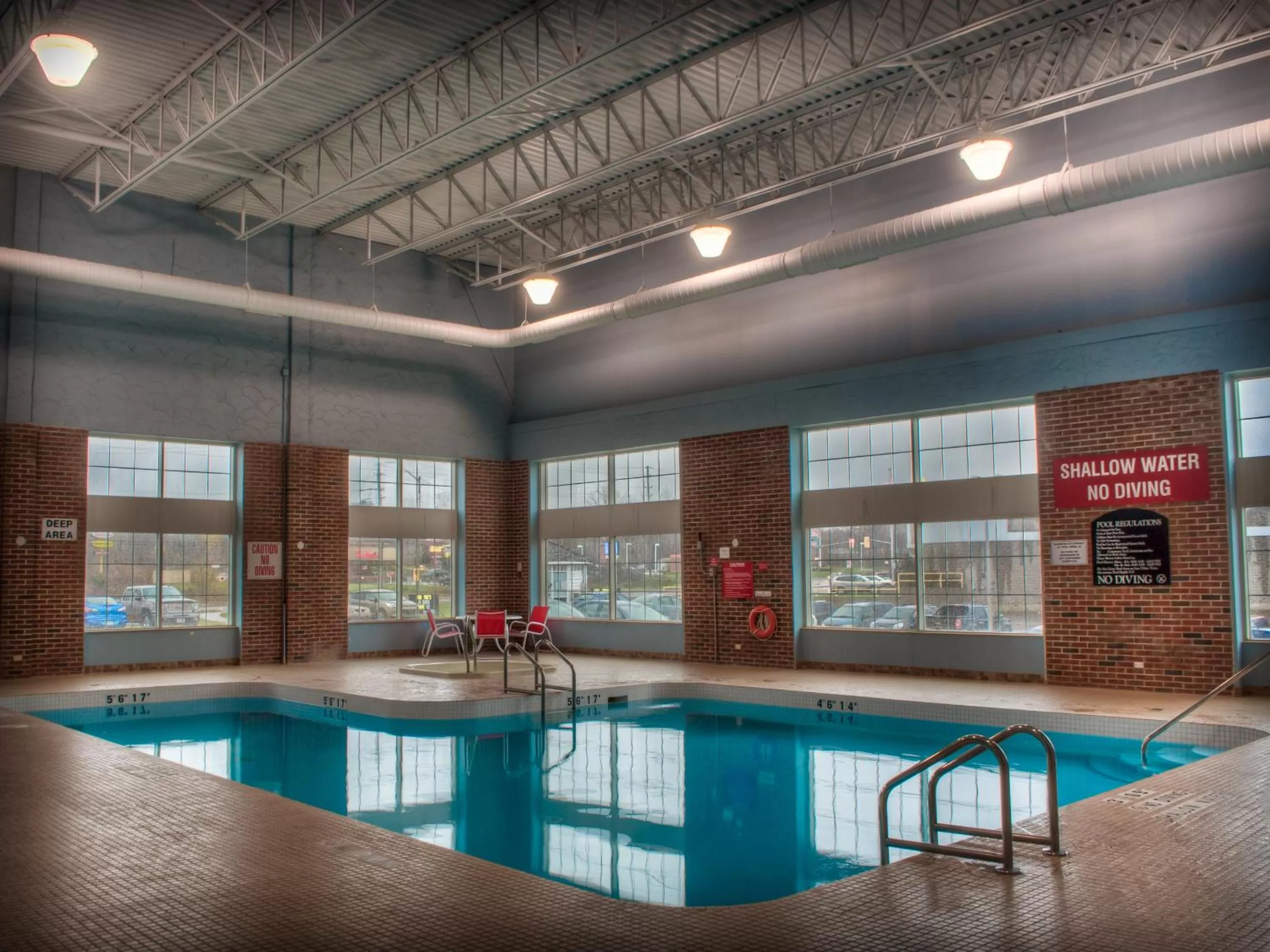 Swimming pool in Ramada by Wyndham Trenton