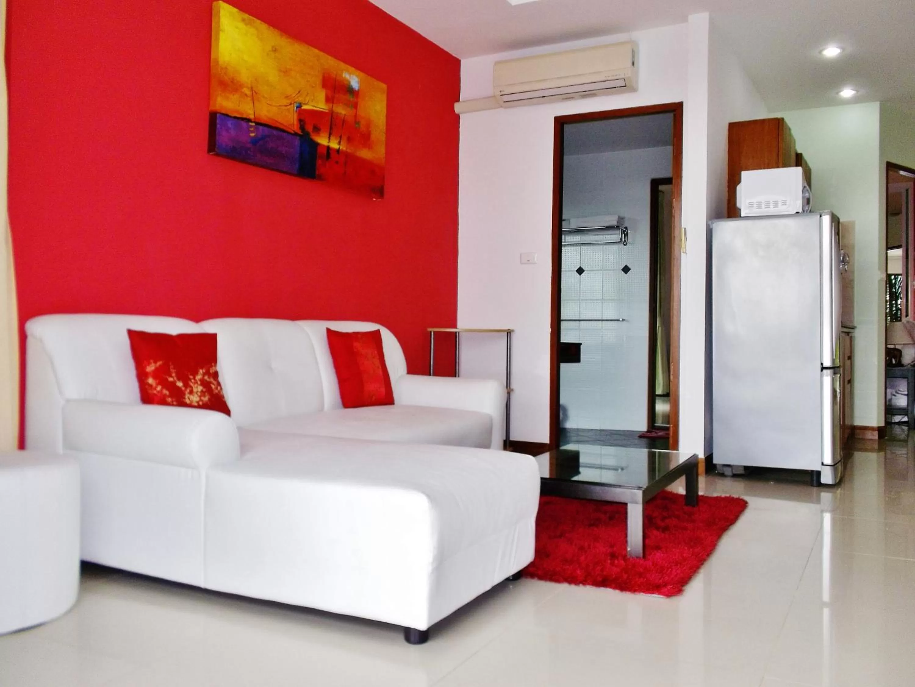 Living room in Mountain Seaview Luxury Apartments