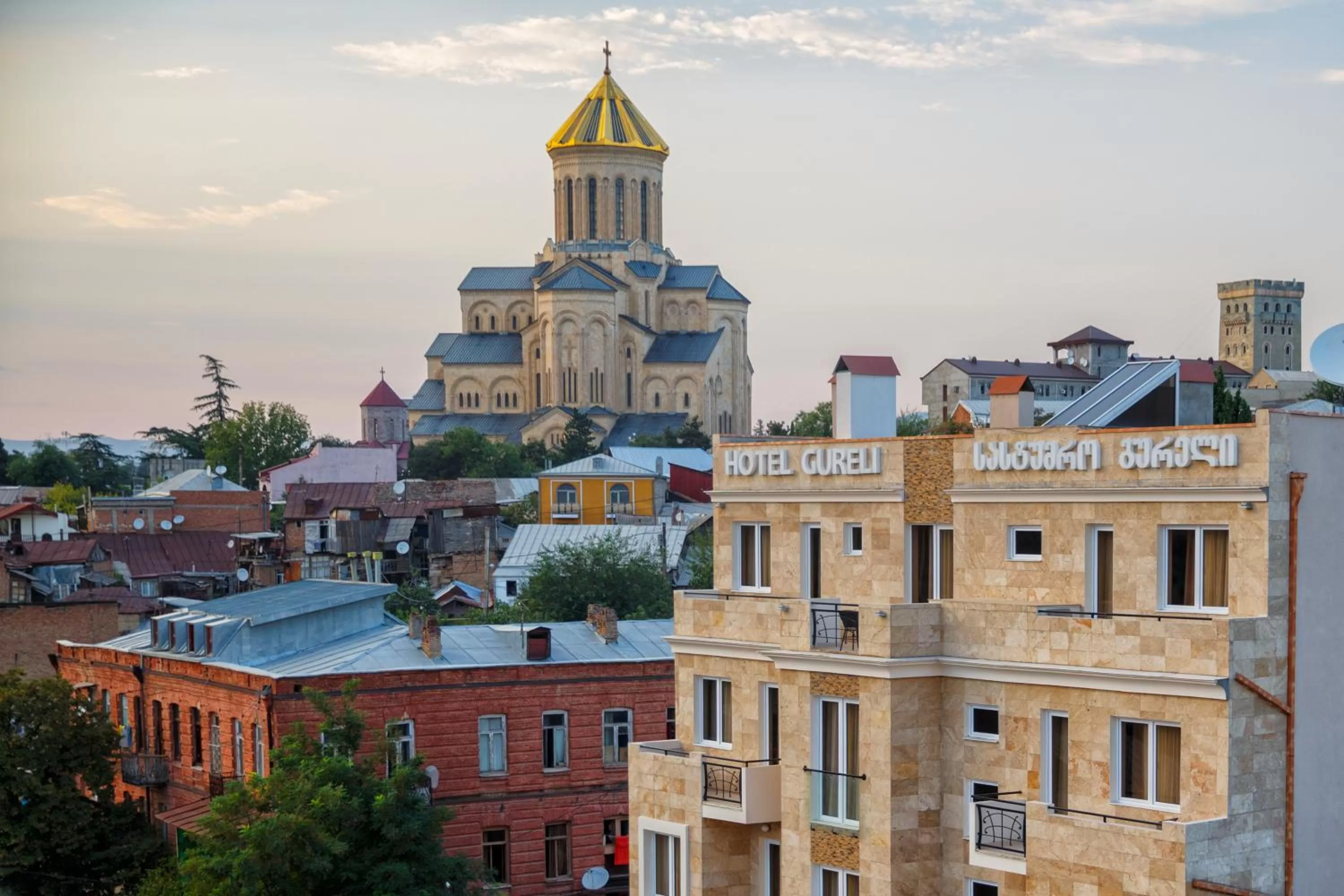 Property logo or sign in Hotel Gureli