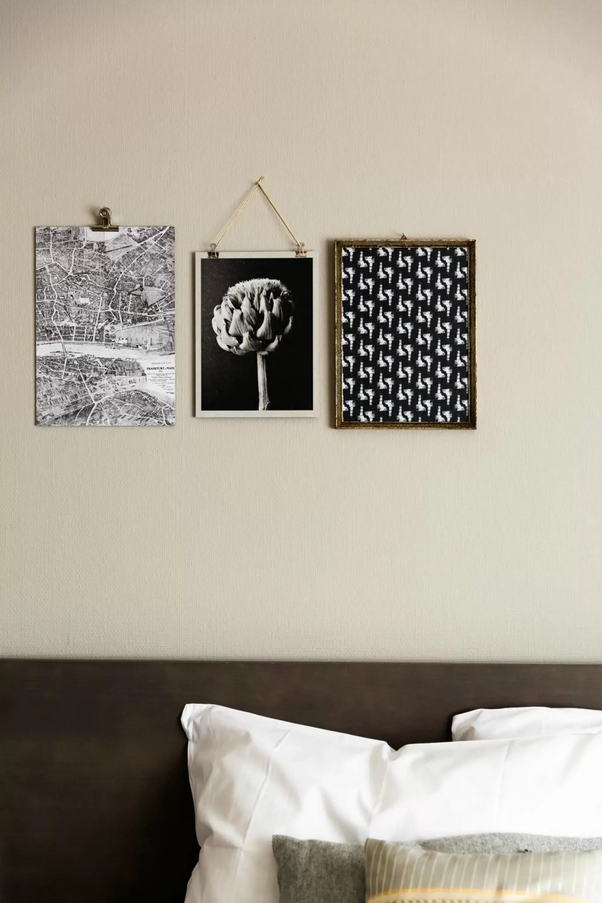 Decorative detail, Bed in Bold Hotel Frankfurt Messe Decorative detail, Bed in Bold Hotel Frankfurt Messe