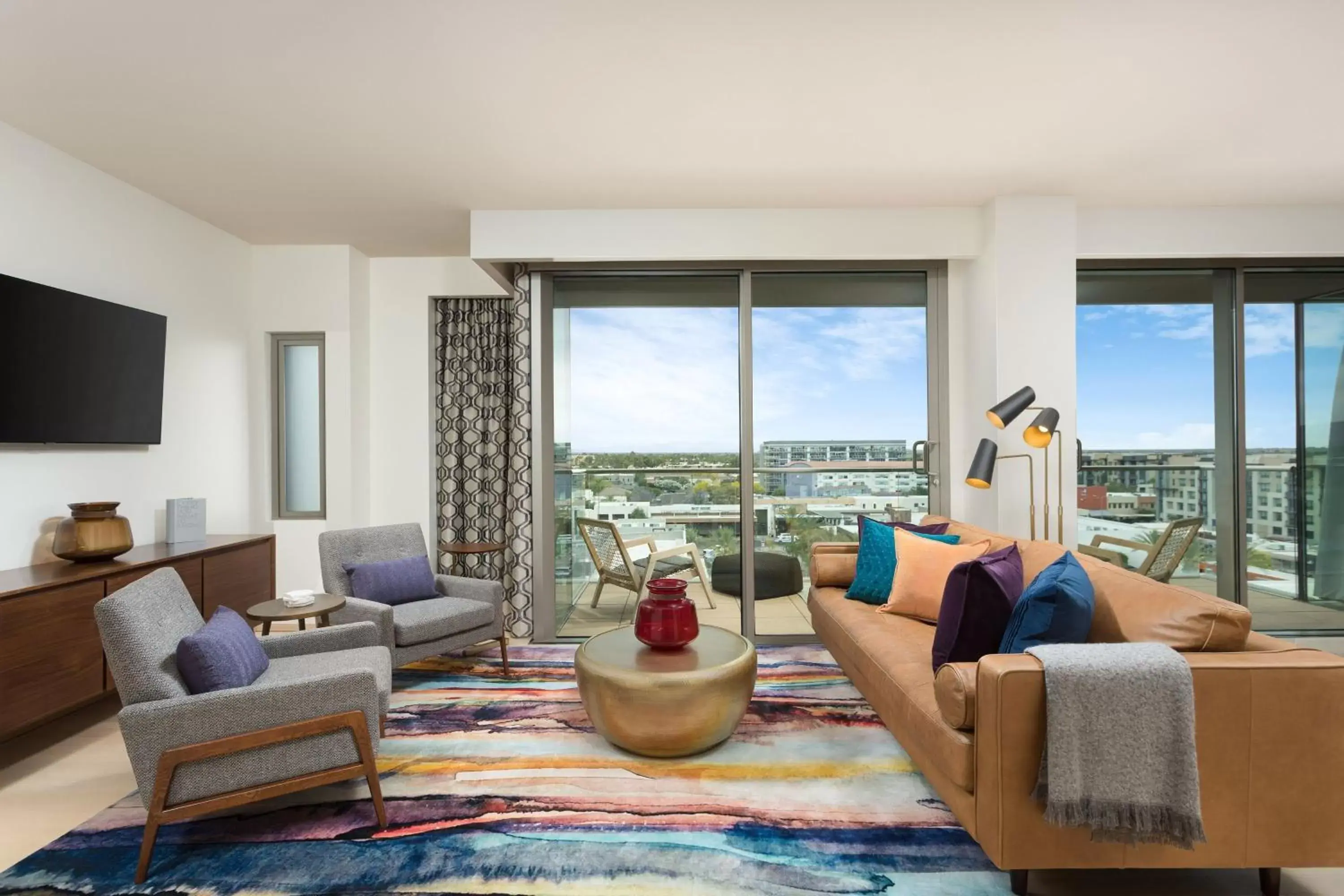 Living room, Seating Area in W Scottsdale