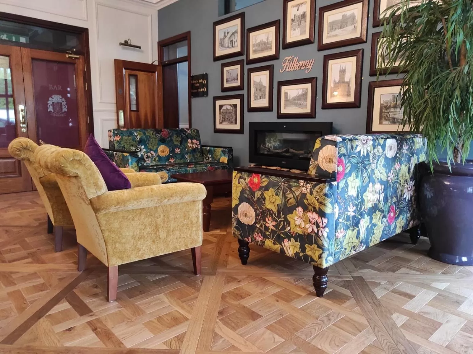 Lobby or reception in Kilkenny House Boutique Hotel