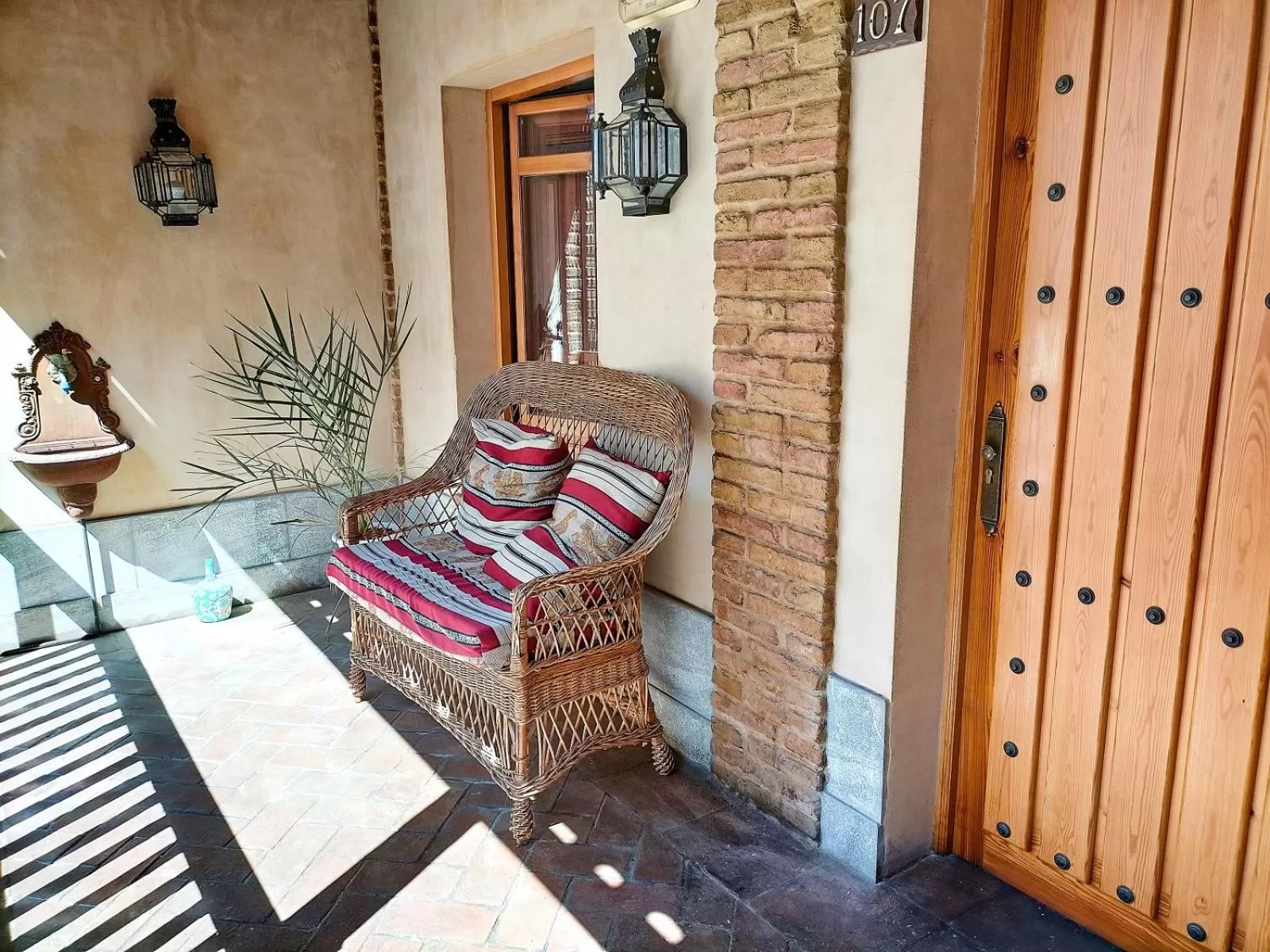 Patio in Abadía Hotel