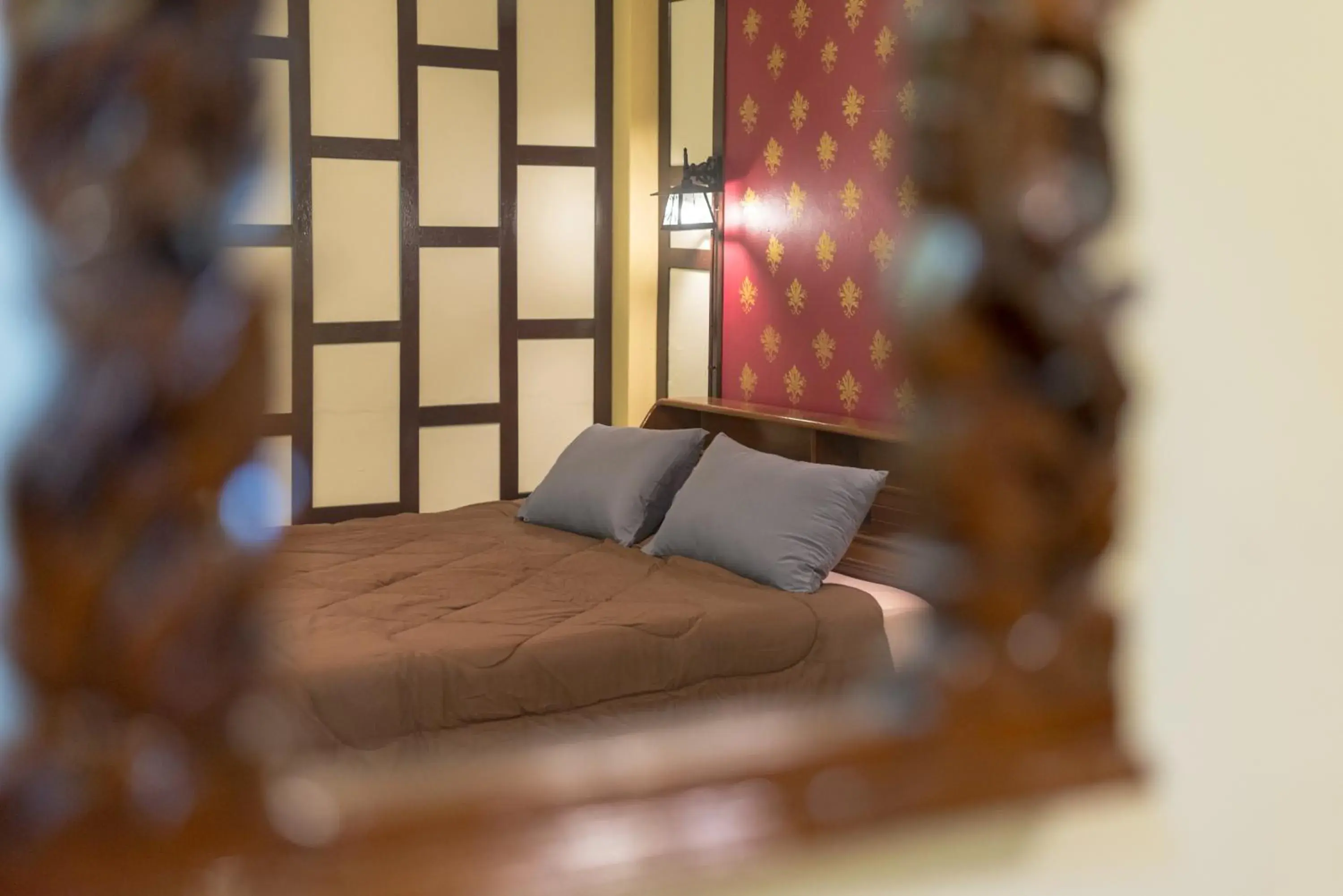 Bed in Sawatdee Guesthouse the Original