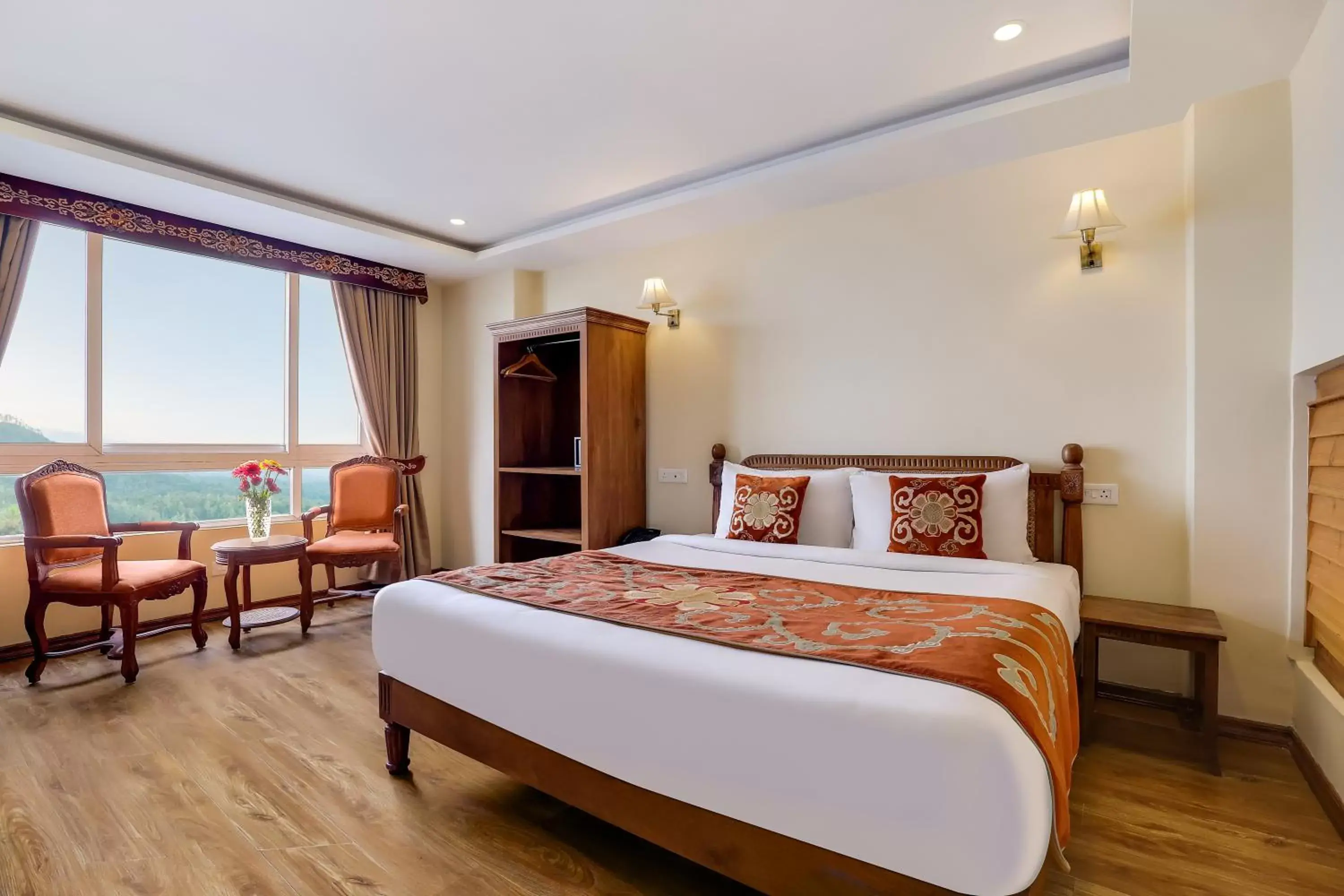 Bed in Summit Hermon Hotel & Spa