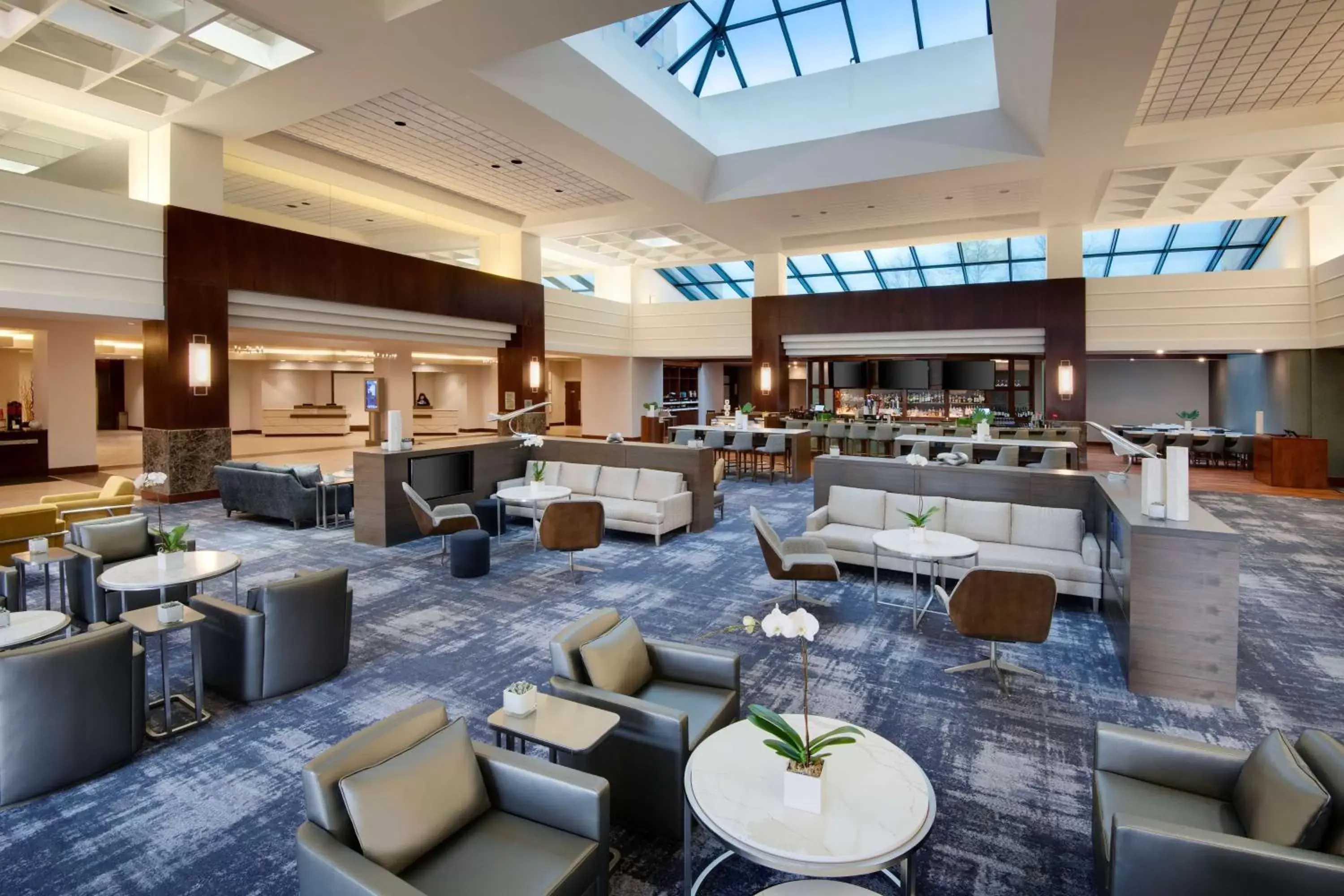 Lobby or reception in Hyatt Regency Dulles Lobby or reception in Hyatt Regency Dulles
