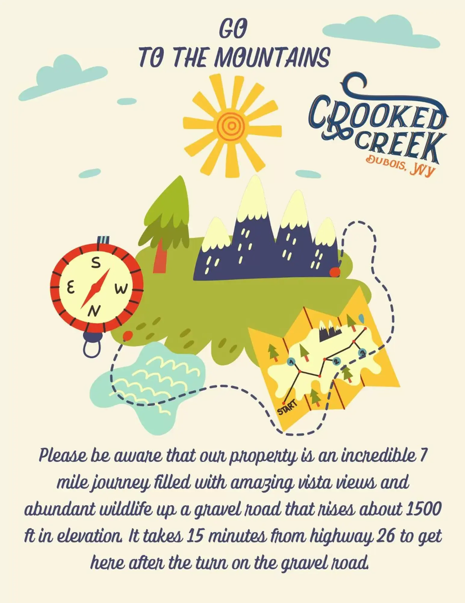 Facade/entrance in Crooked Creek Guest Ranch Facade/entrance in Crooked Creek Guest Ranch