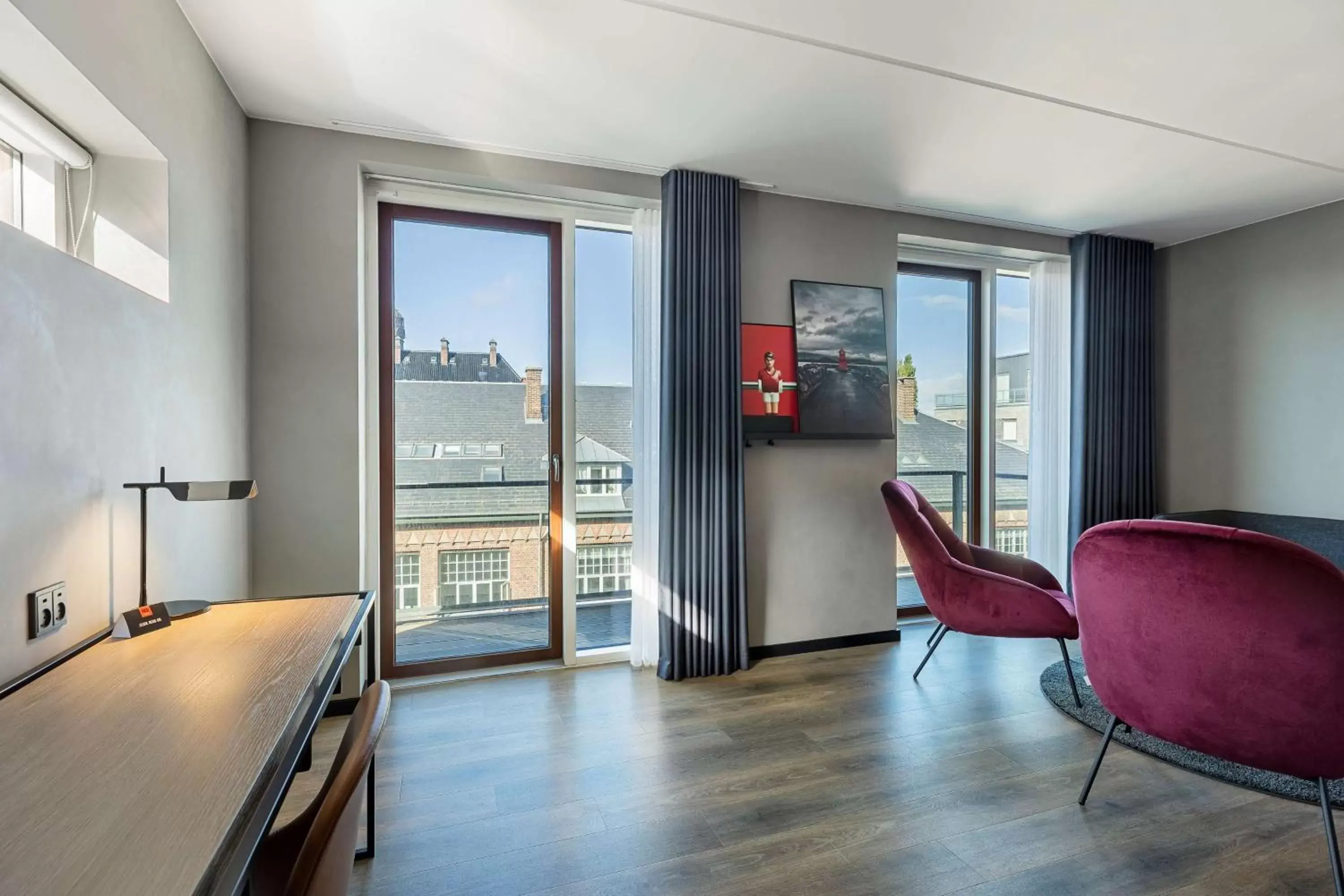 Bedroom in Radisson RED Aarhus